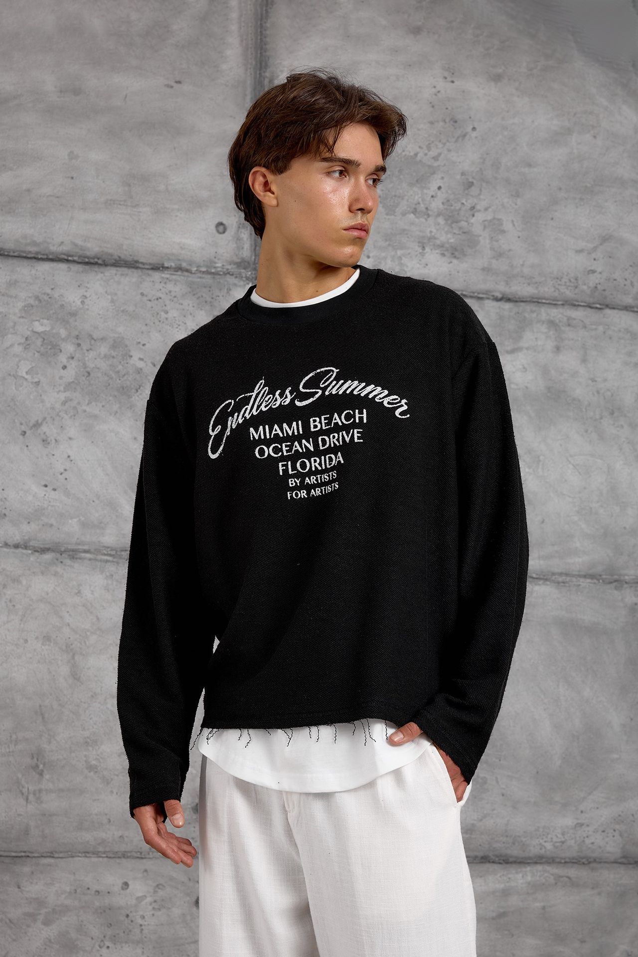 NOMARC Rahat Bisiklet Yaka Sweatshirt 6