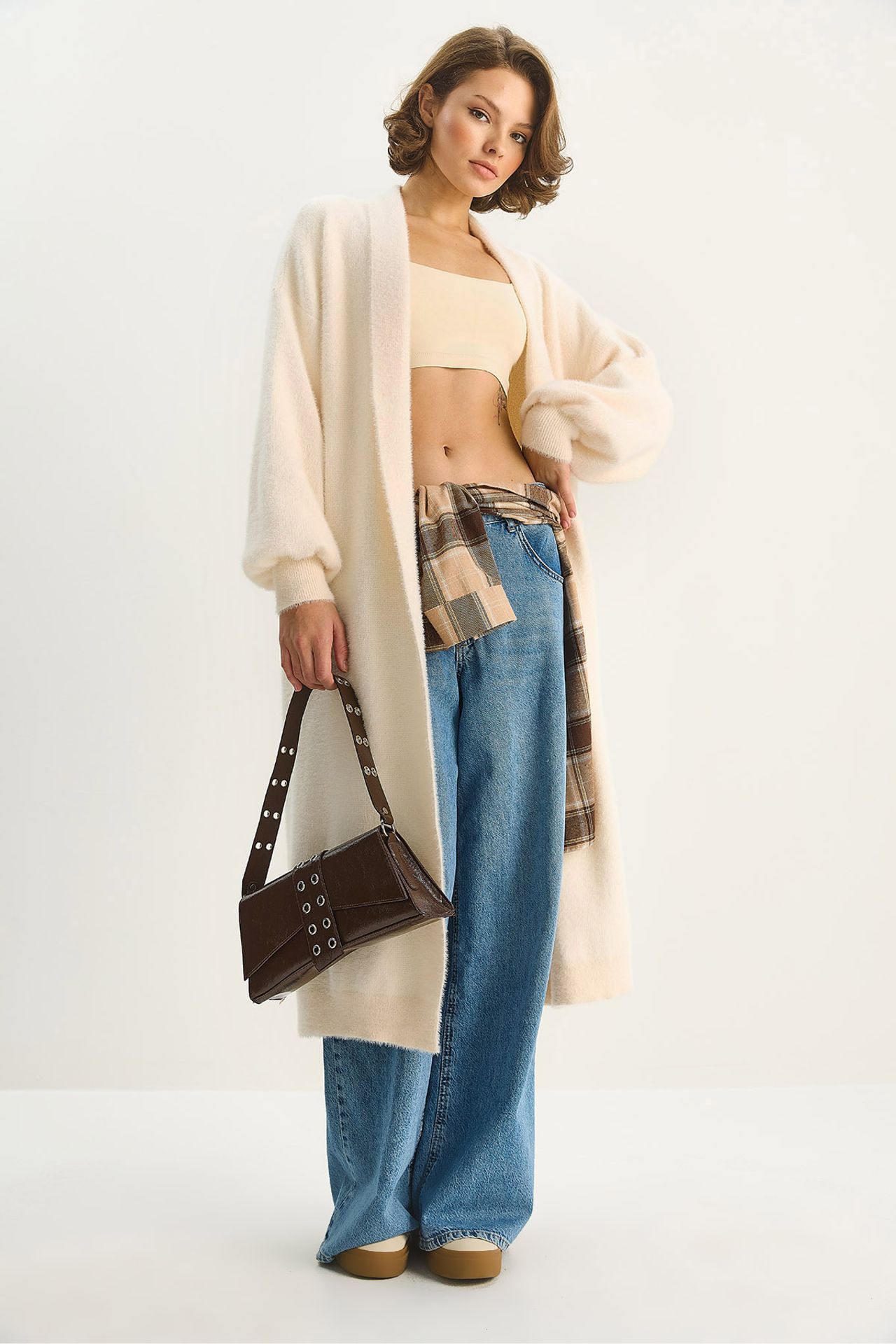 LUCCI Oversize Knit Cardigan 1
