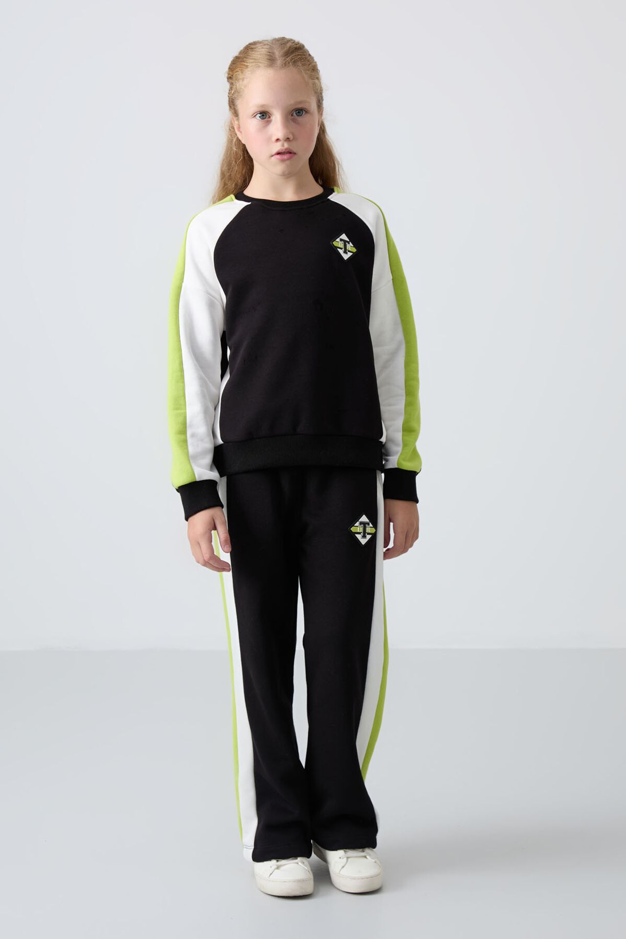 TOMMY Color Blocked Wide Leg Tracksuit Set 5