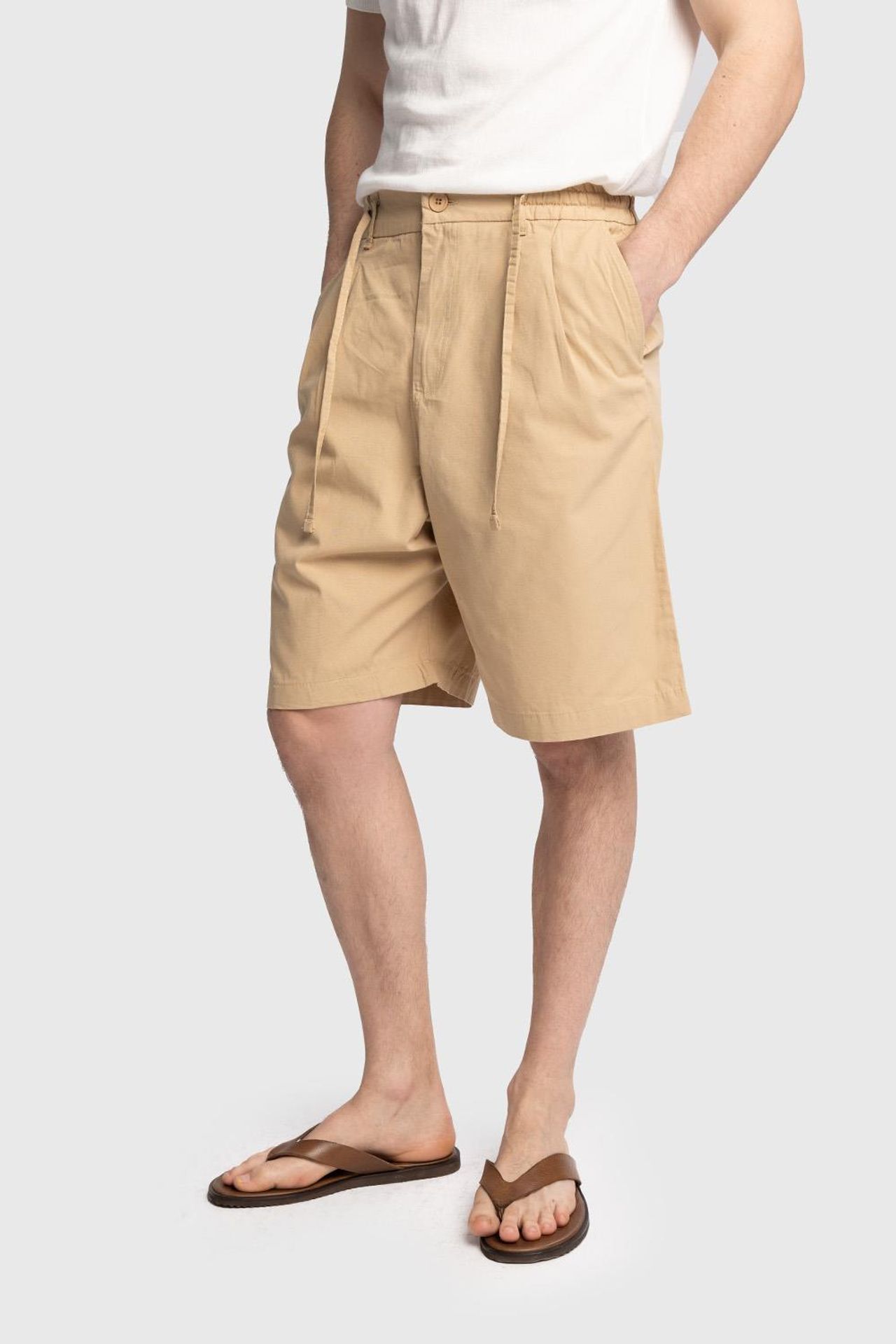 GIESTO Erkek Pamuklu Poplin Chino Şort 2
