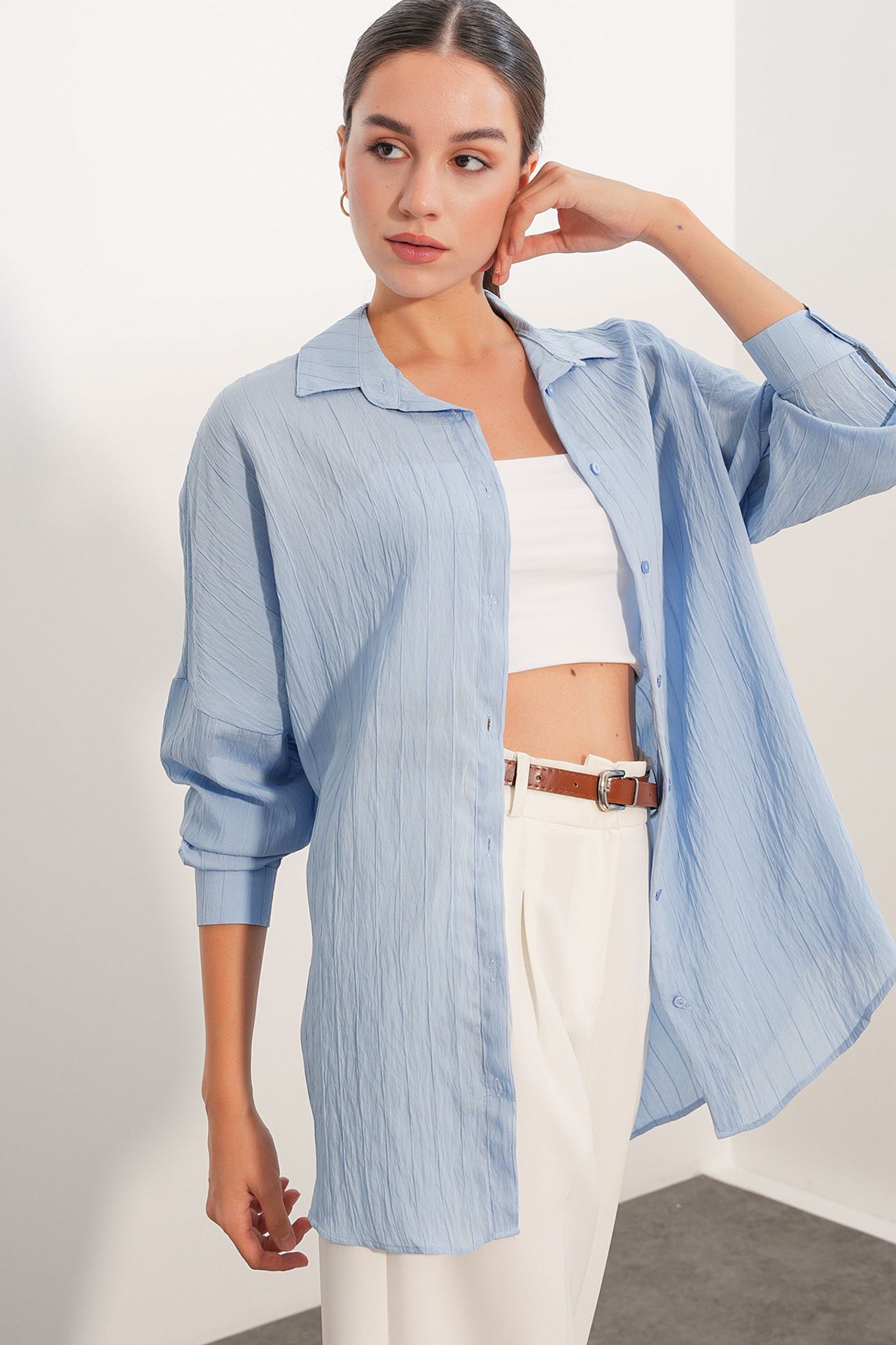 BDART Women's Viscose Nylon Shirt