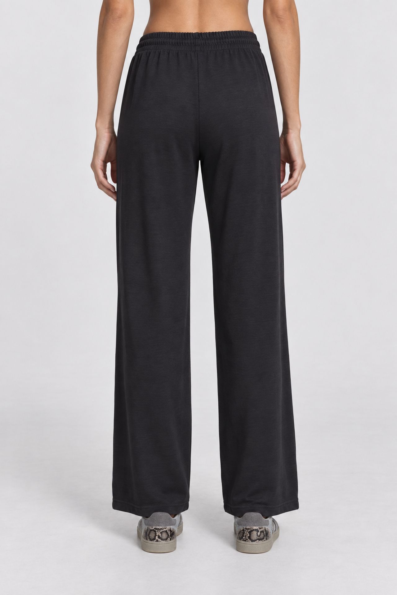 ISTANBUL Wide Leg Drawstring Waist Sweatpants 6