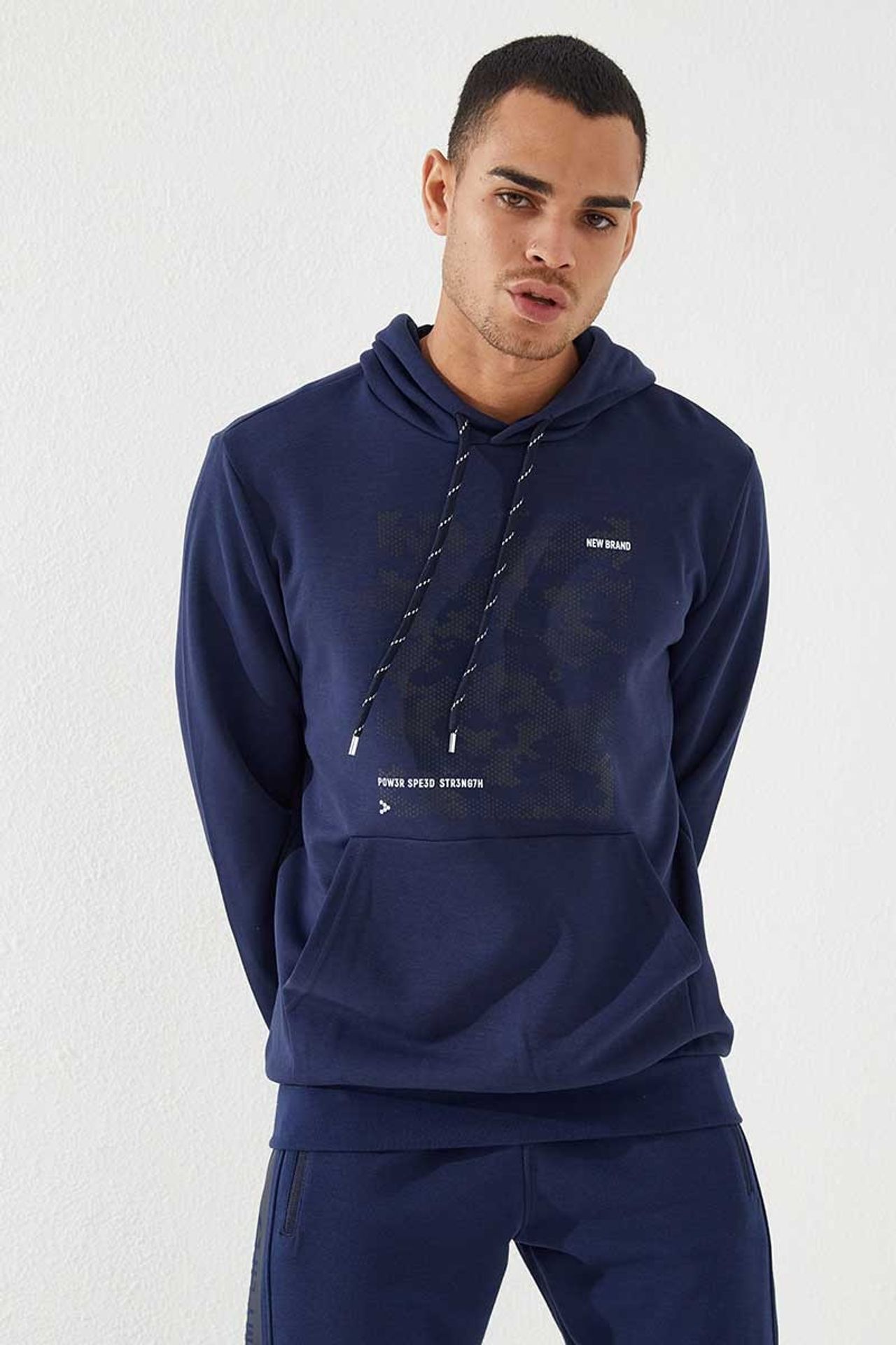 TOMMY Men's Camouflage Printed Hoodie 6