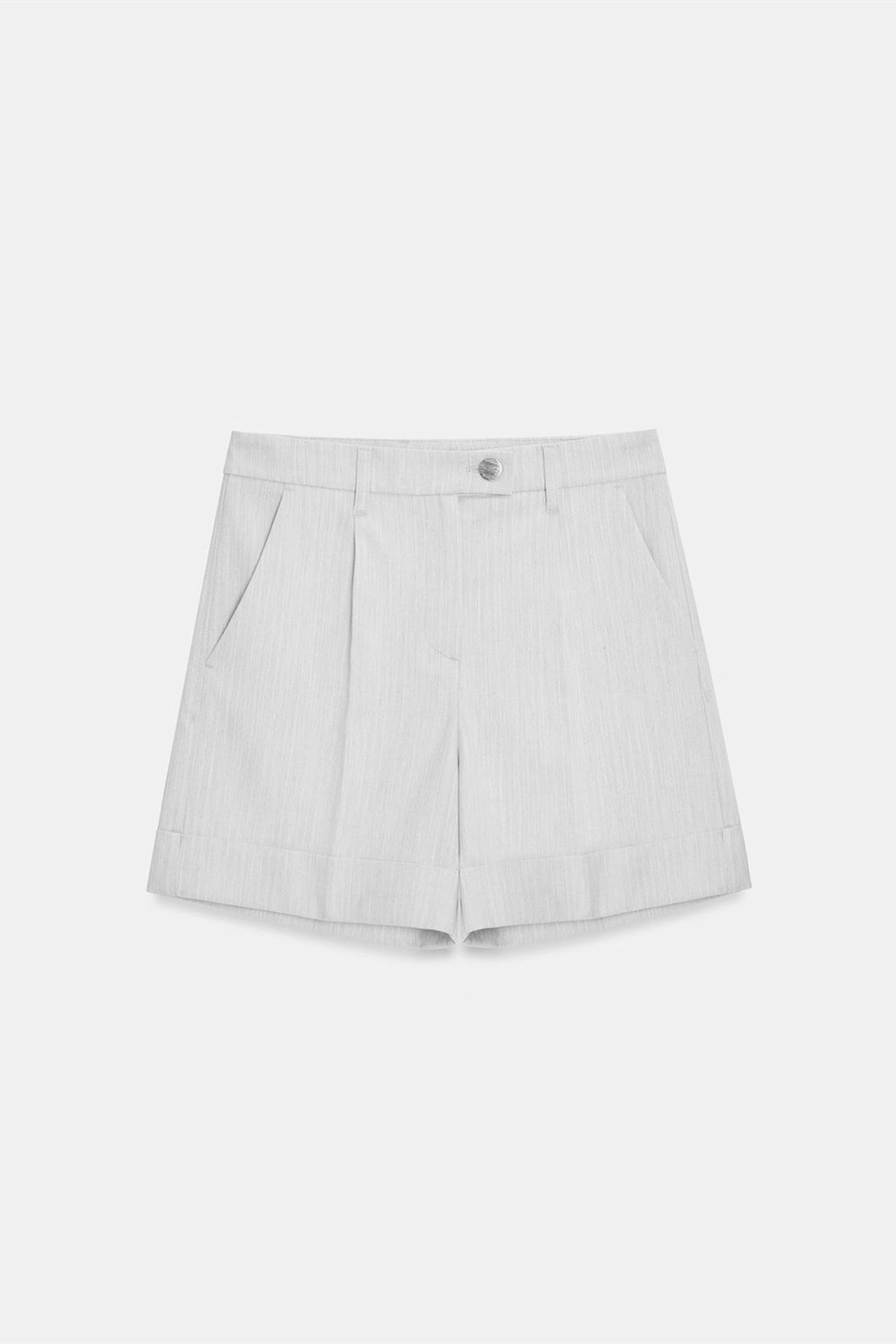 DILVIN High-Waist Tailored Woven Shorts 5