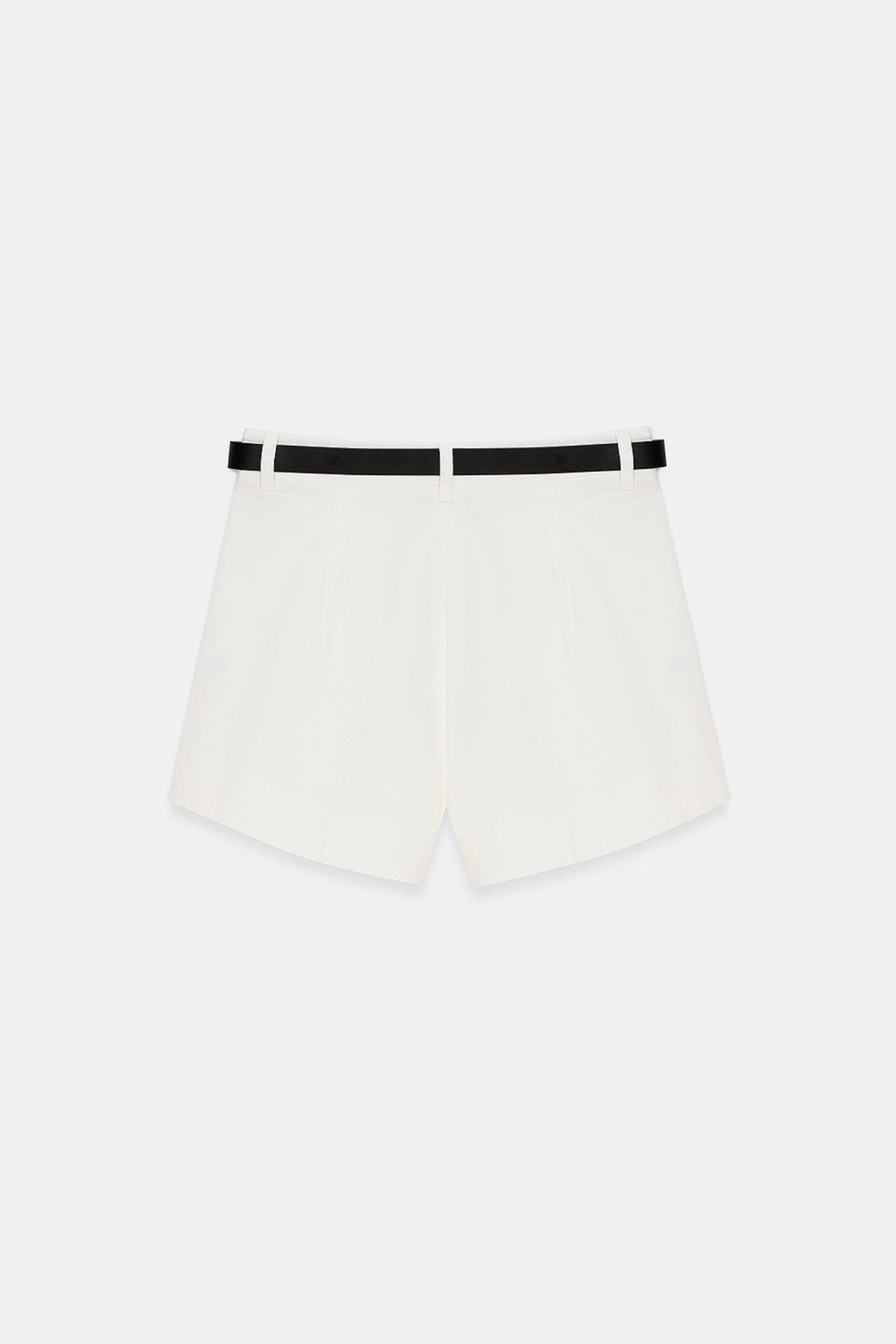 DILVIN High-Waist Pleated Wide-Leg Shorts 6
