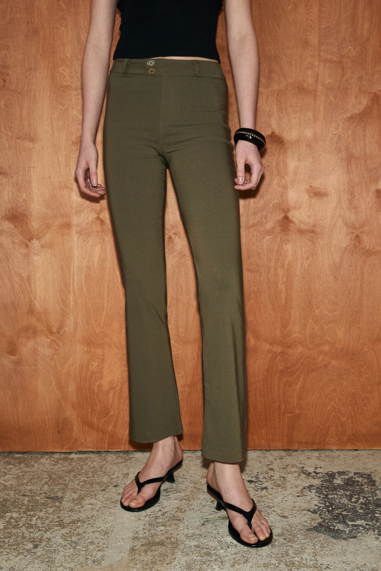 ETHIQUET Regular Fit Straight-Leg Pants 2