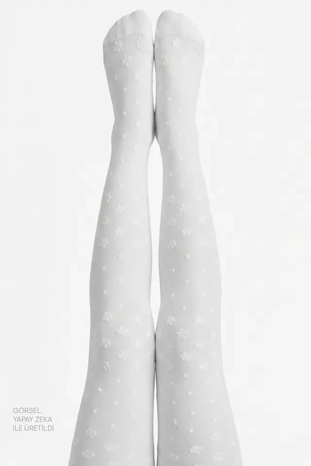 PENTI Pretty Dotted Daisy Tights