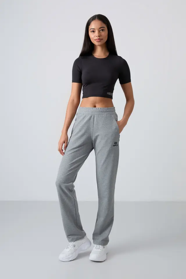 TOMMY Women's Straight-Leg Fleece Sweatpants