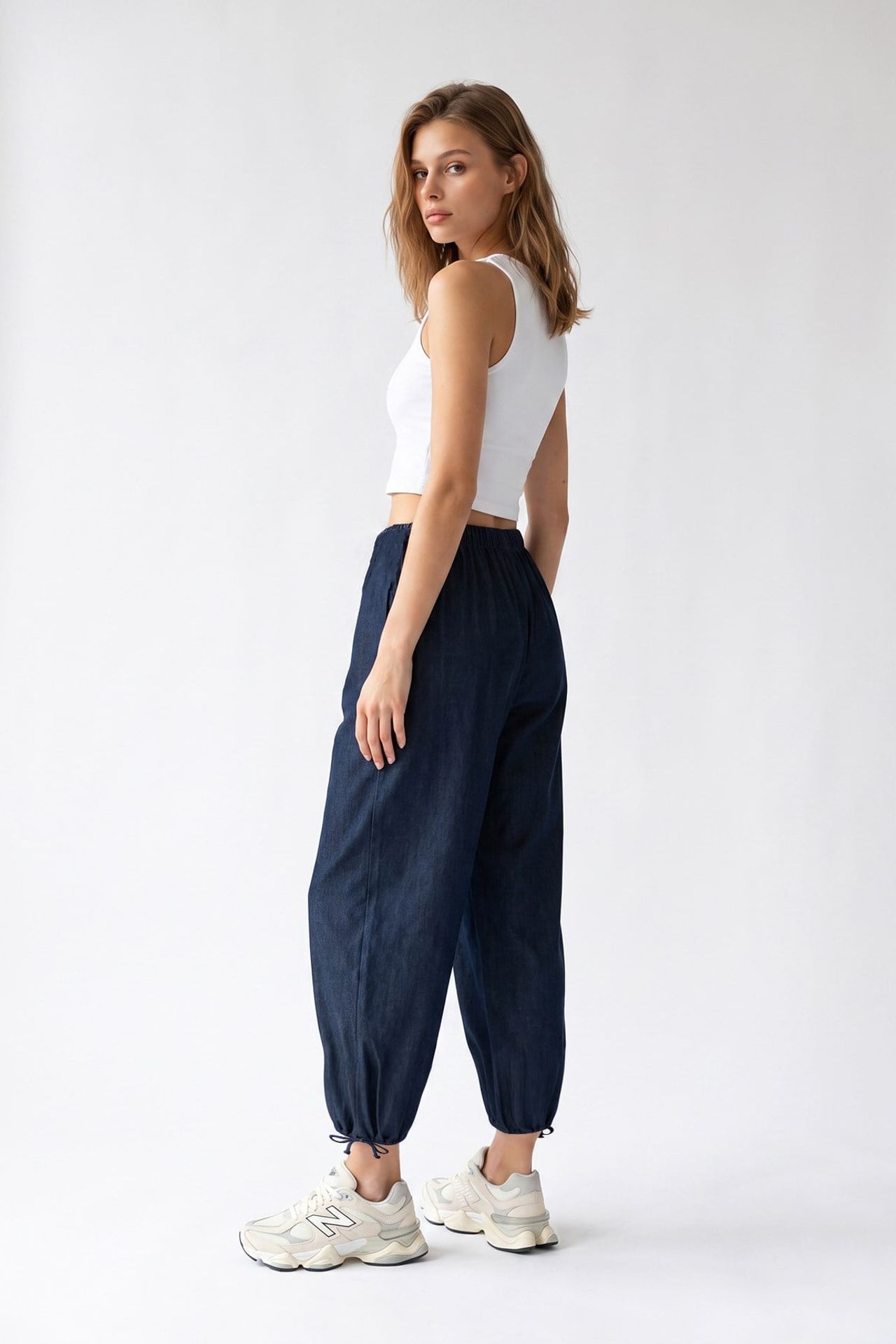 MIXRAY Tencel Straight-Leg Pants 6