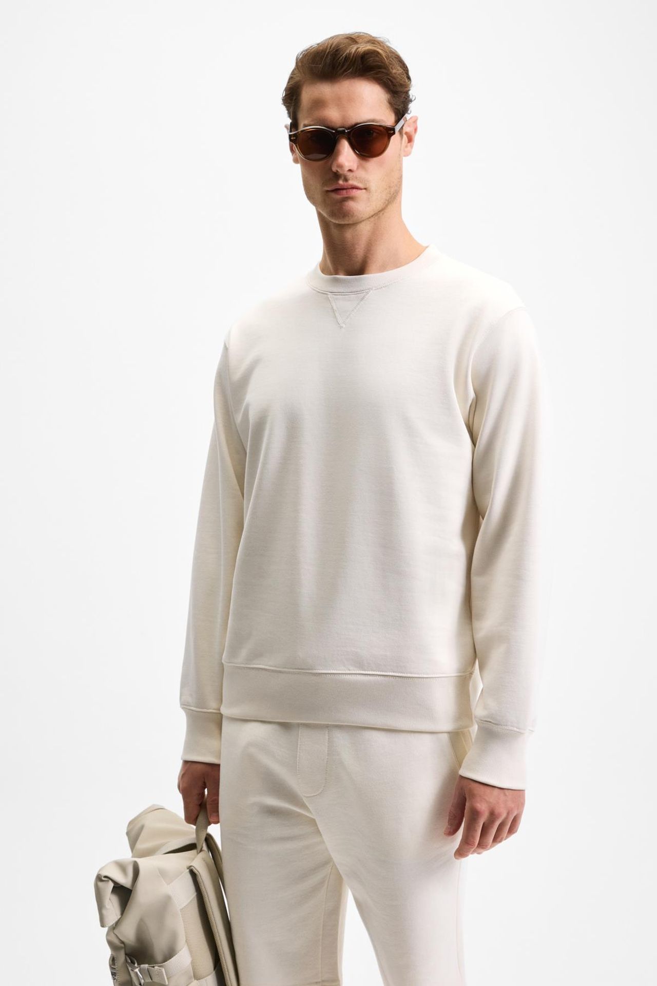 GRIMELANGE Rahat Bisiklet Yaka Sweatshirt 4