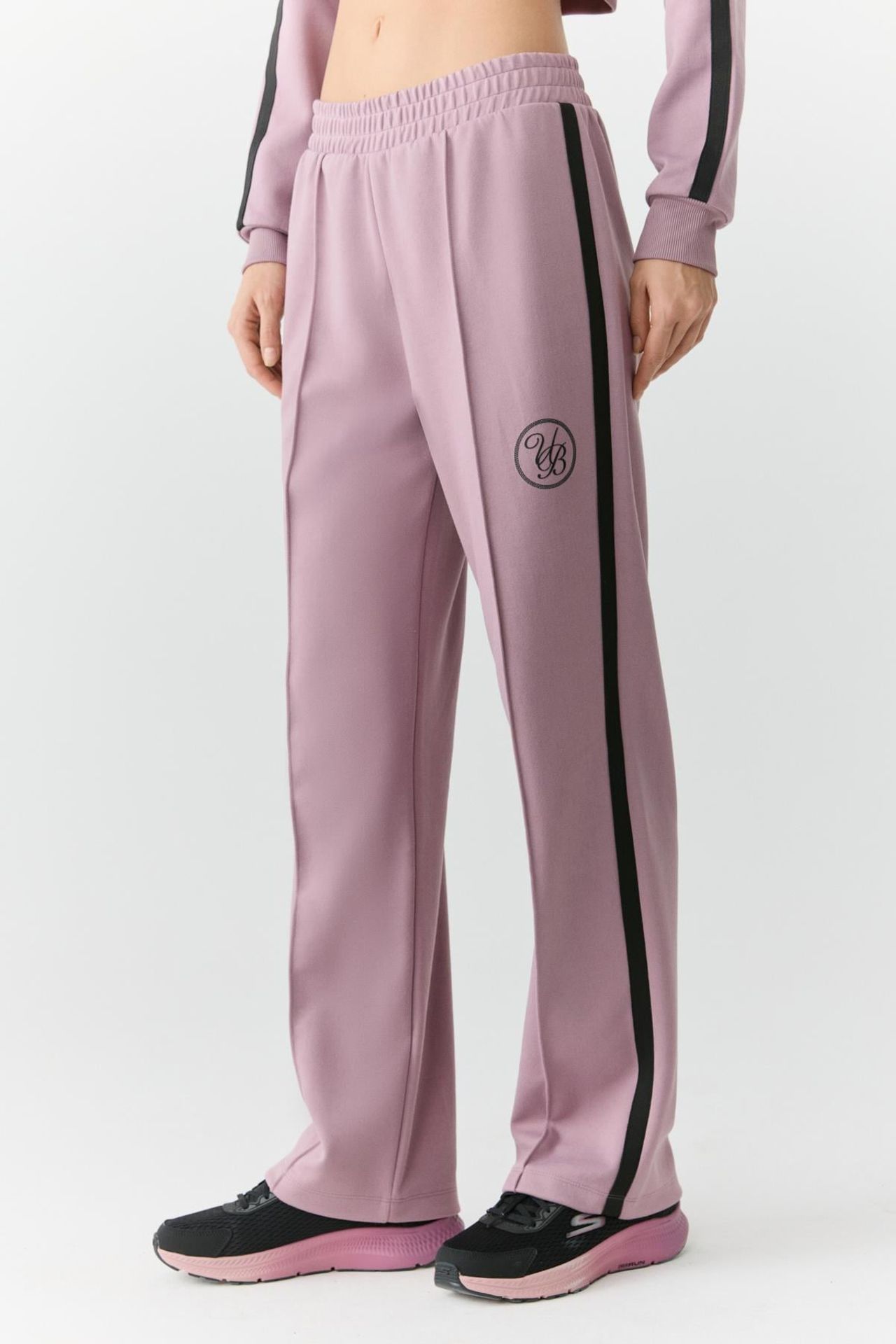GRIMELANGE Straight Leg Elastic Waist Sweatpants 2