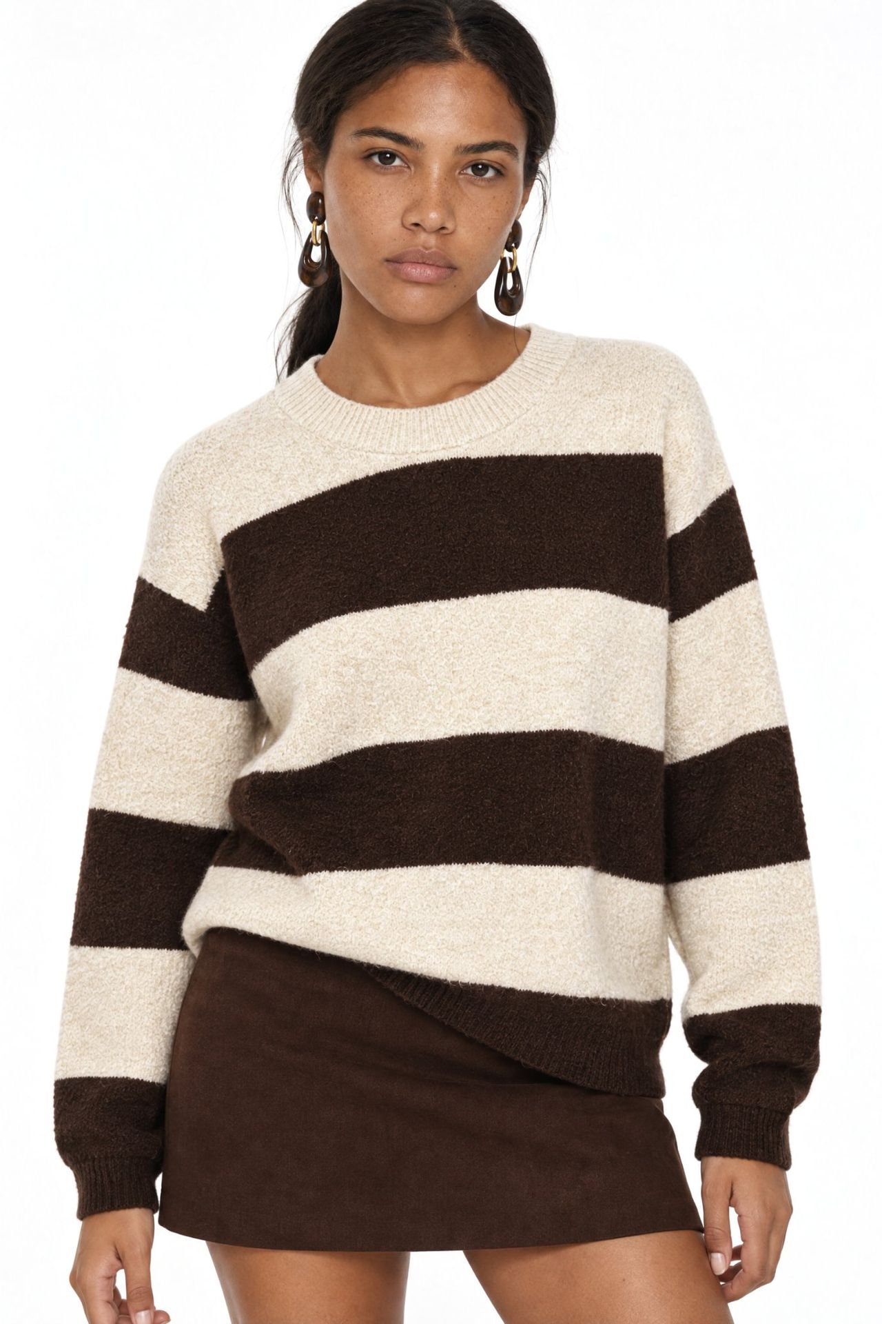MIXRAY Women's Wool-Blend Sweater 1