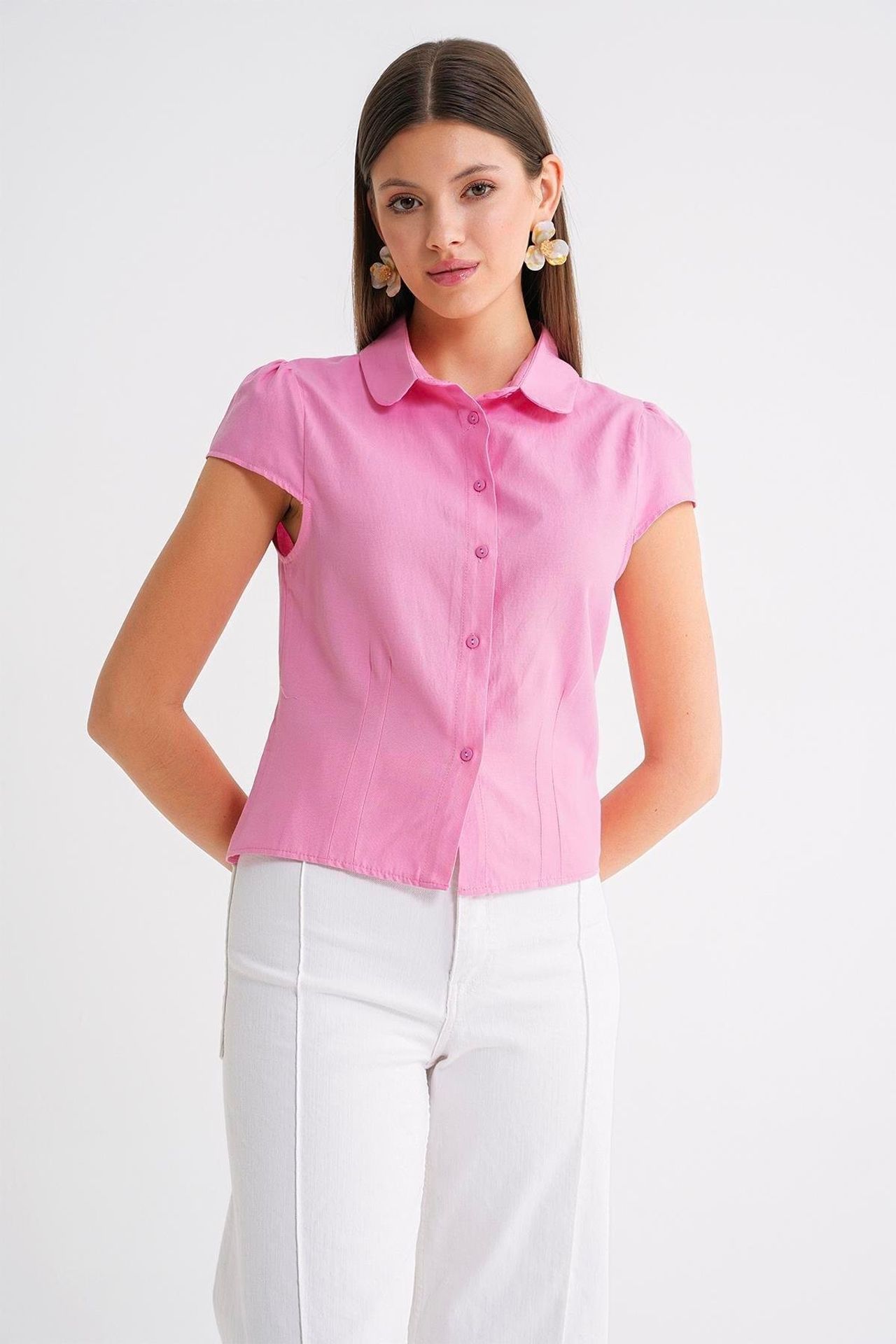 Mixray Slim Fit Poplin Shirt 1