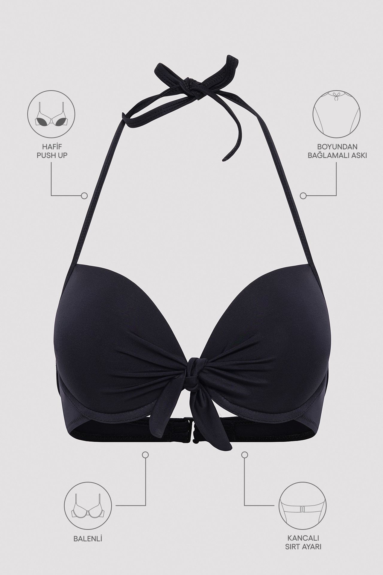 PENTI Women's Cup Bikini Top 6