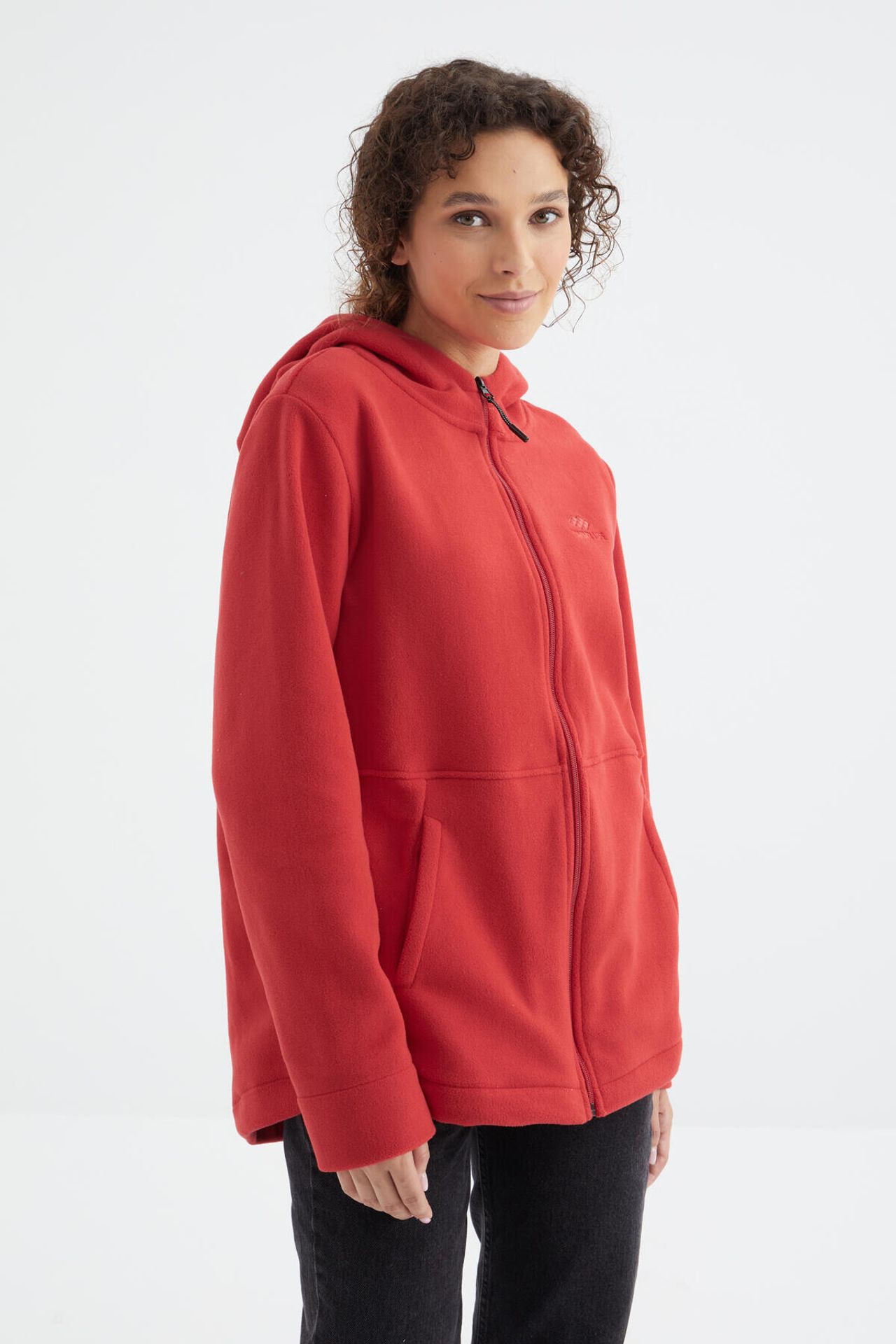 TOMMY Women's Hooded Zip Sweatshirt