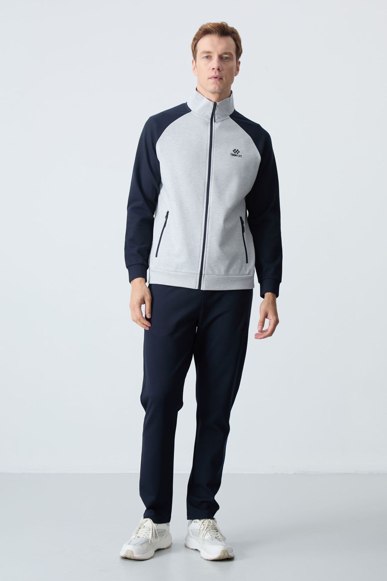 TOMMY Men's Color-blocked Knit Active Set 1