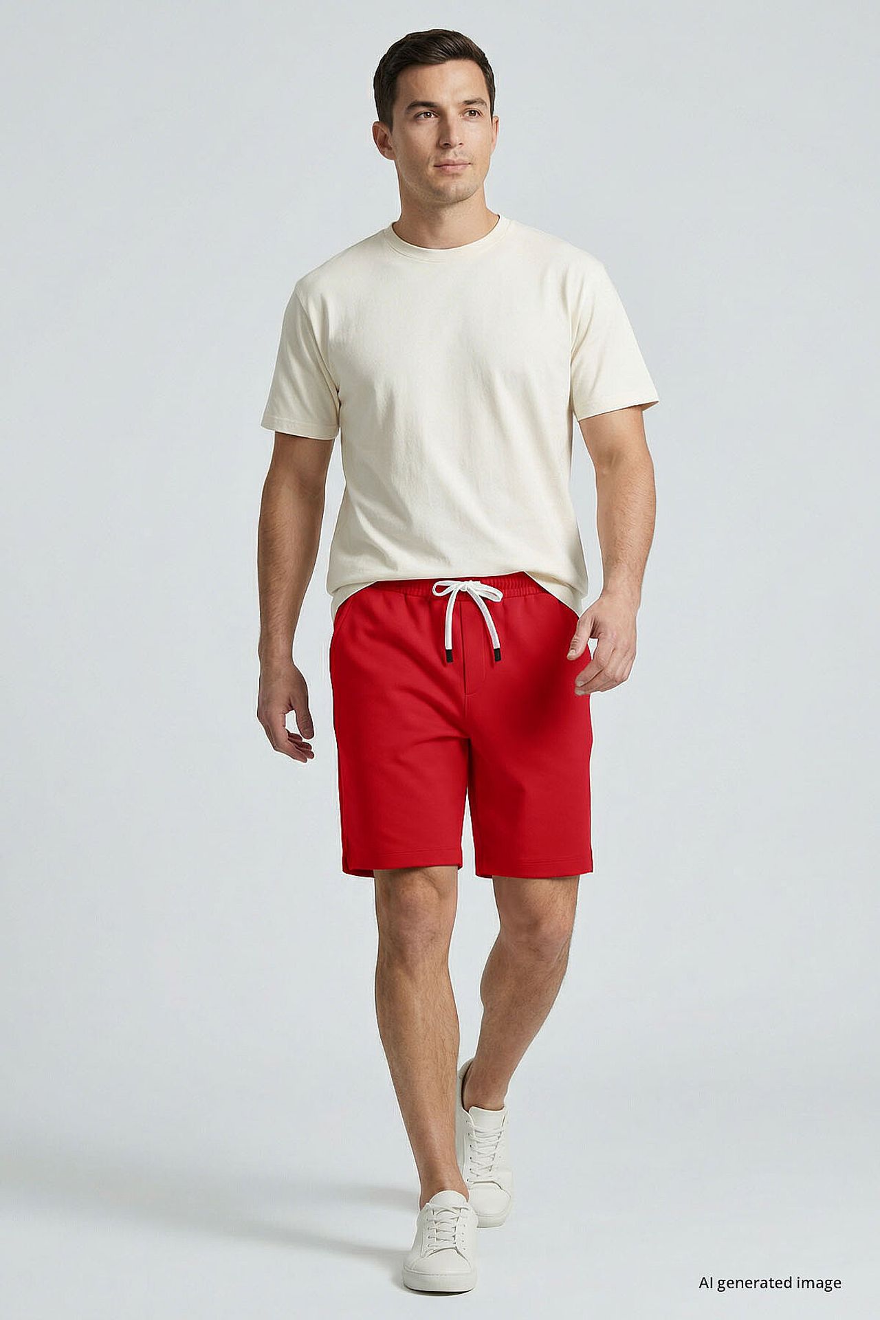 TOMMY Men's Polyester-Elastane Shorts 2