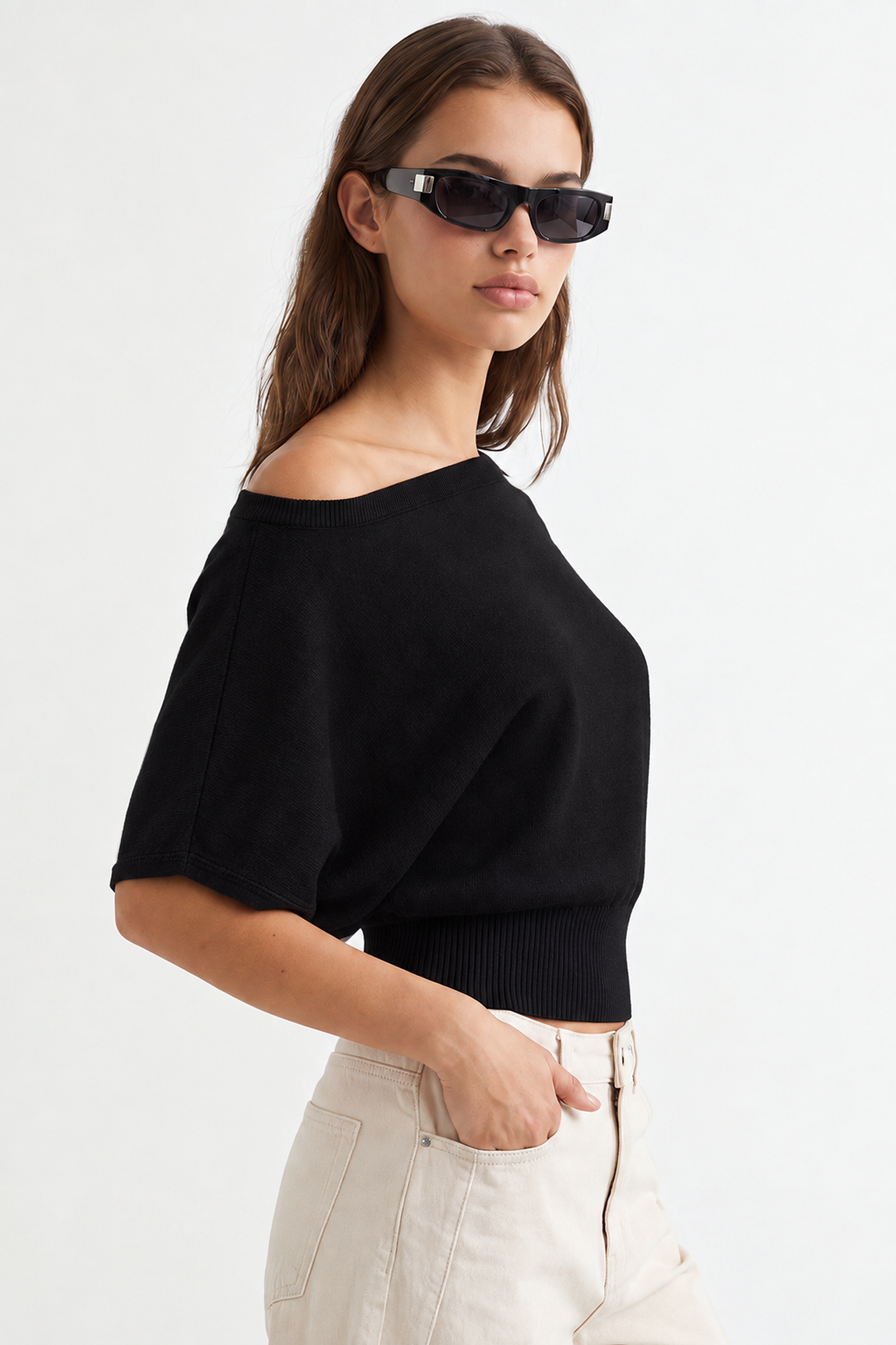 MIXRAY Women's Knit Sweater