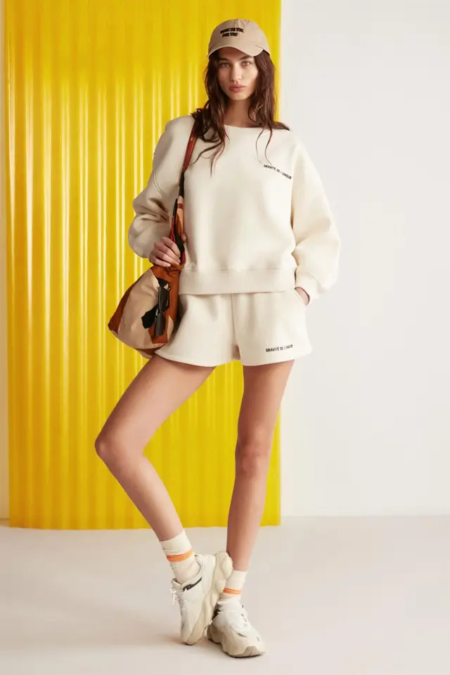 GRIMELANGE Oversized Crew Neck Sweatshirt