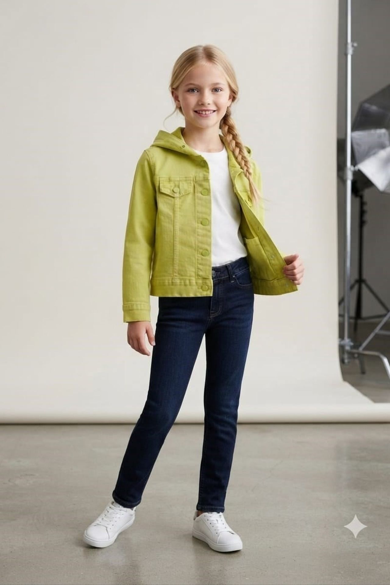 HİLAL AKINCI KİDS Youth Cotton Blend Jacket 2