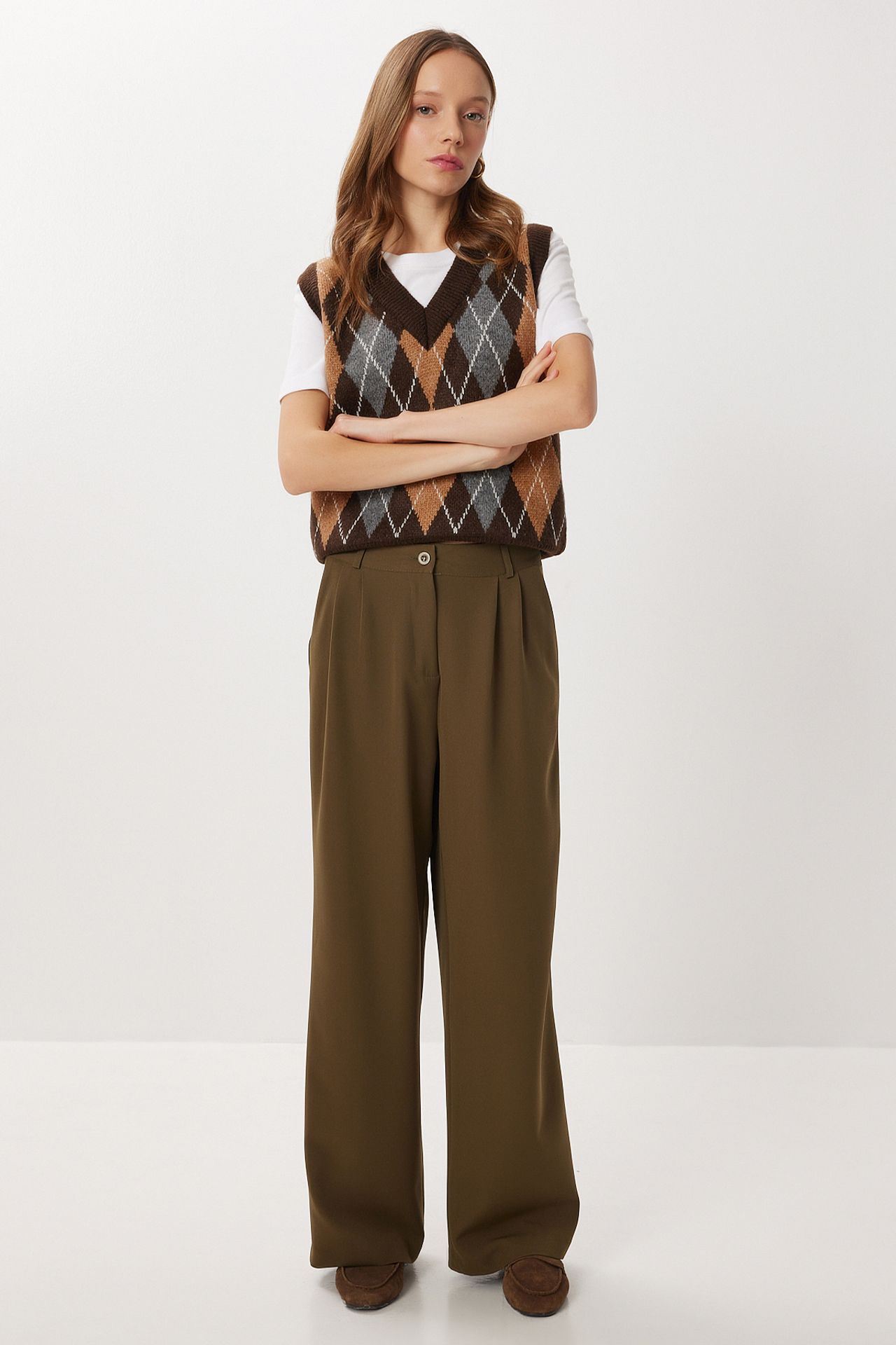 ISTANBUL Palazzo Pants with Pockets