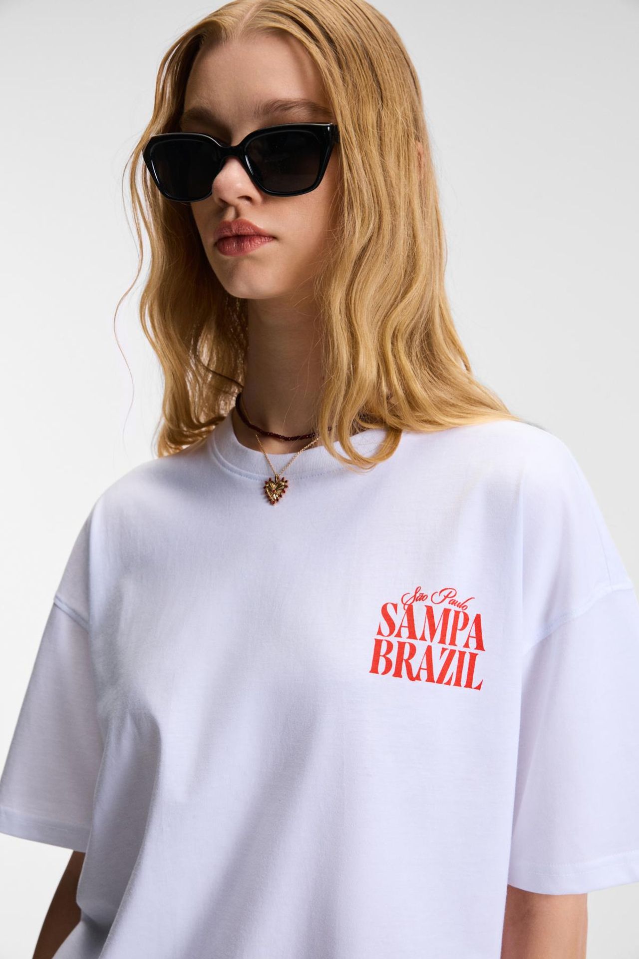 GRIMELANGE Oversized Crew Neck Printed T-Shirt 4