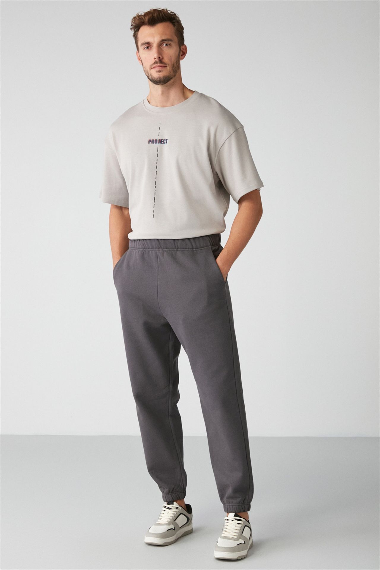 GRIMELANGE Daralan Elastik Bel Jogger Pantolon 3