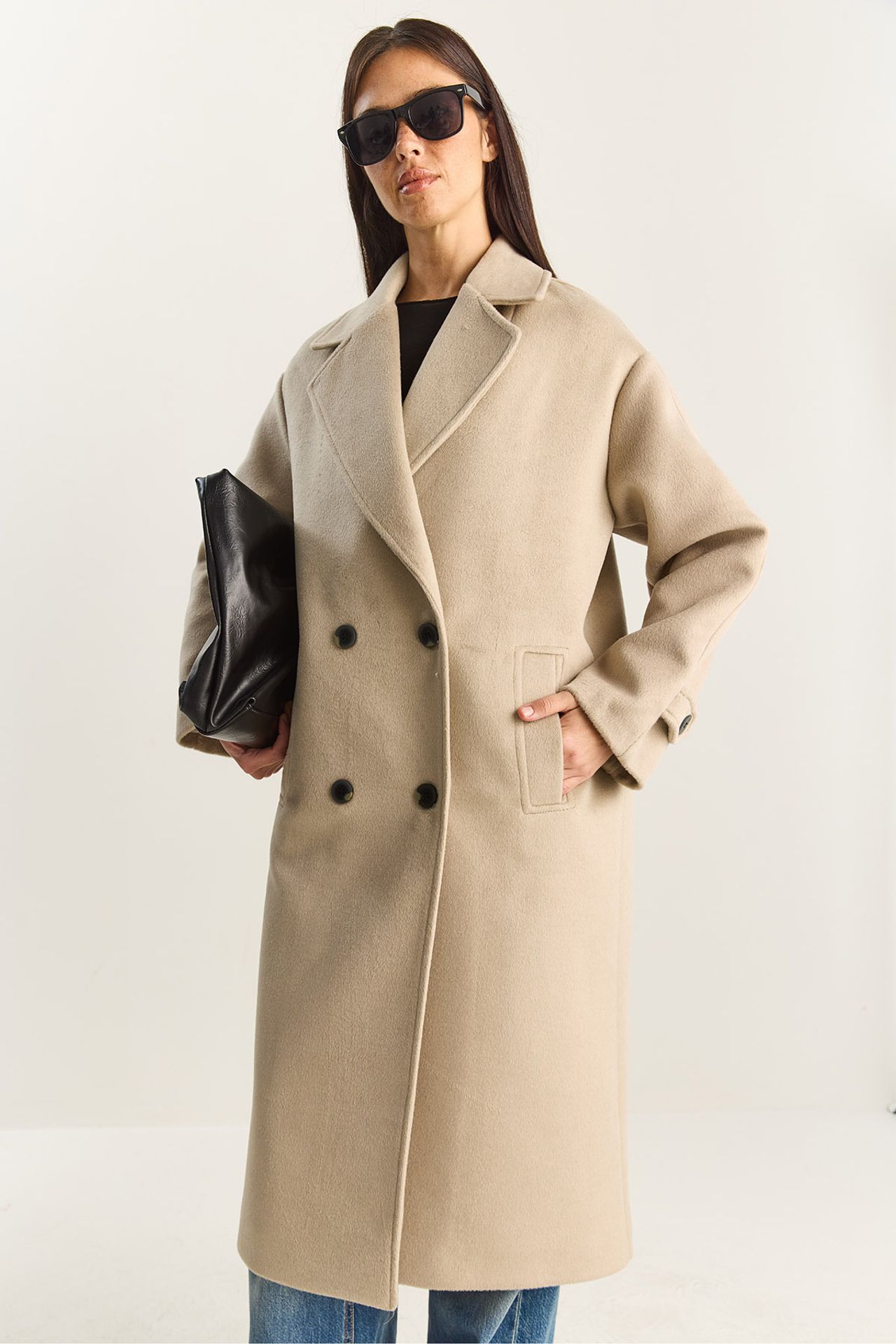 LUCCI Oversized Long Coat 5