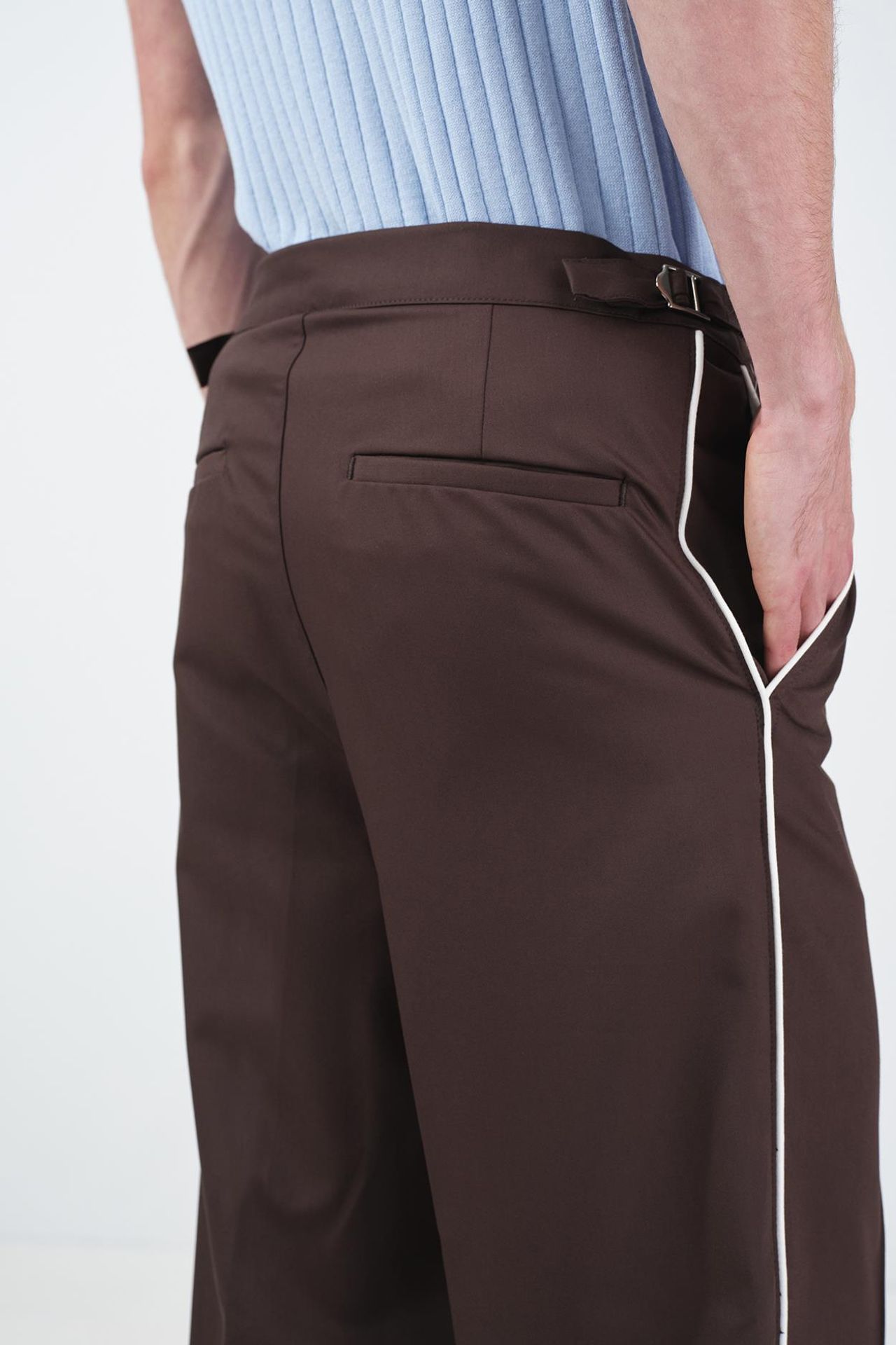 GIESTO Tailored Straight-Leg Suit Pants