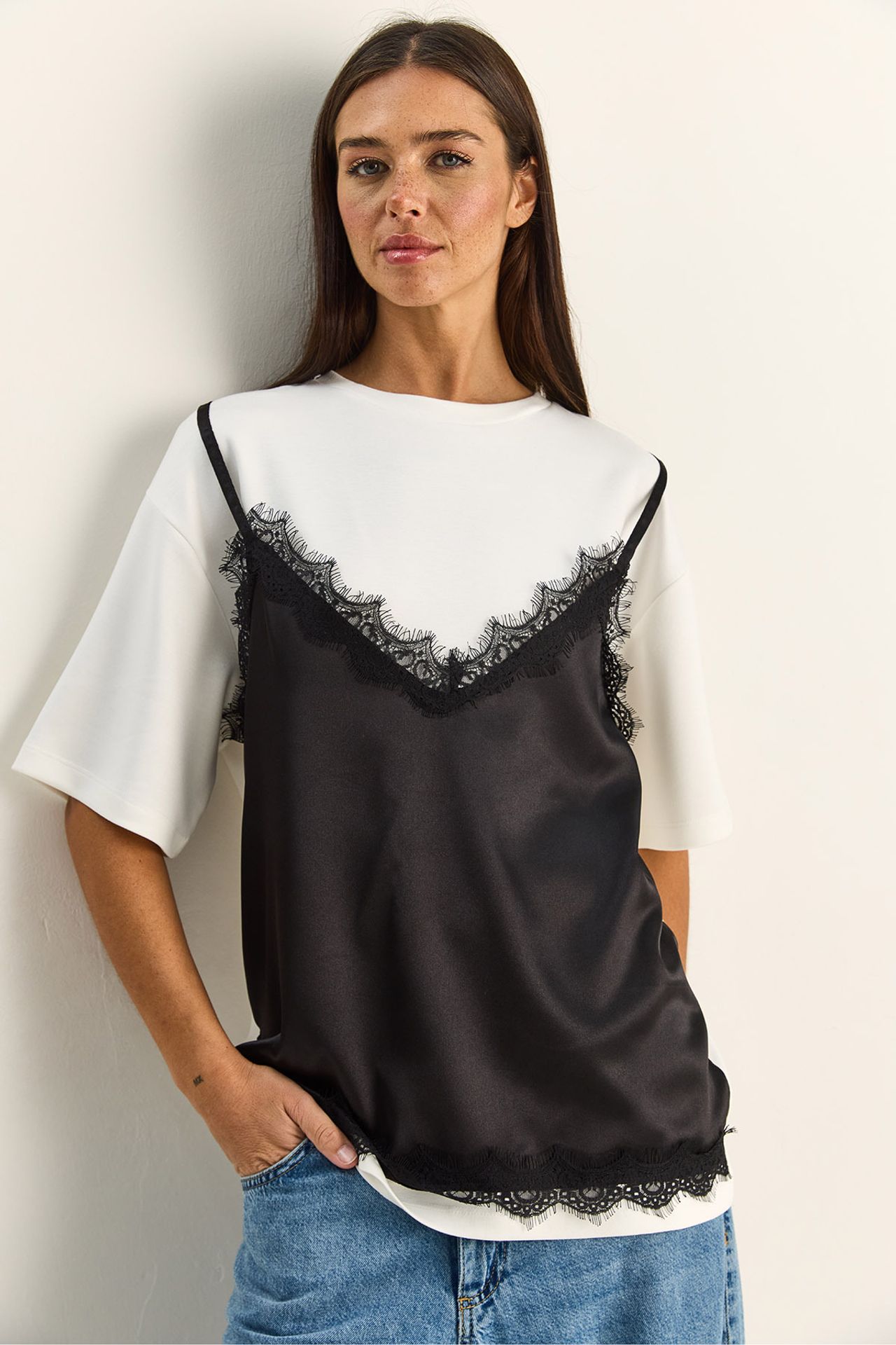 LUCCI Women's Polyester Elastane T-Shirt 4