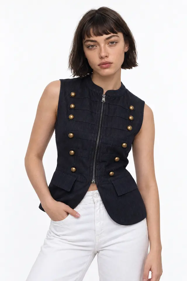 MAGARDE Cotton Waistcoat
