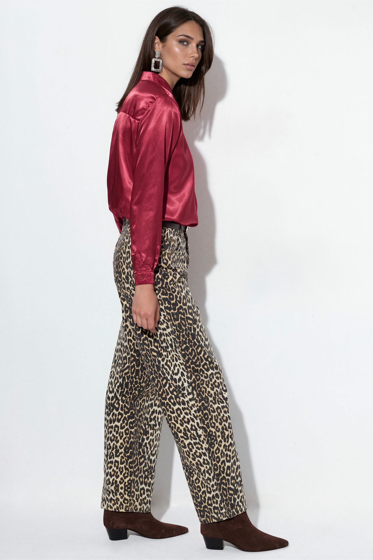 BDART Satin Woven Button Shirt 2