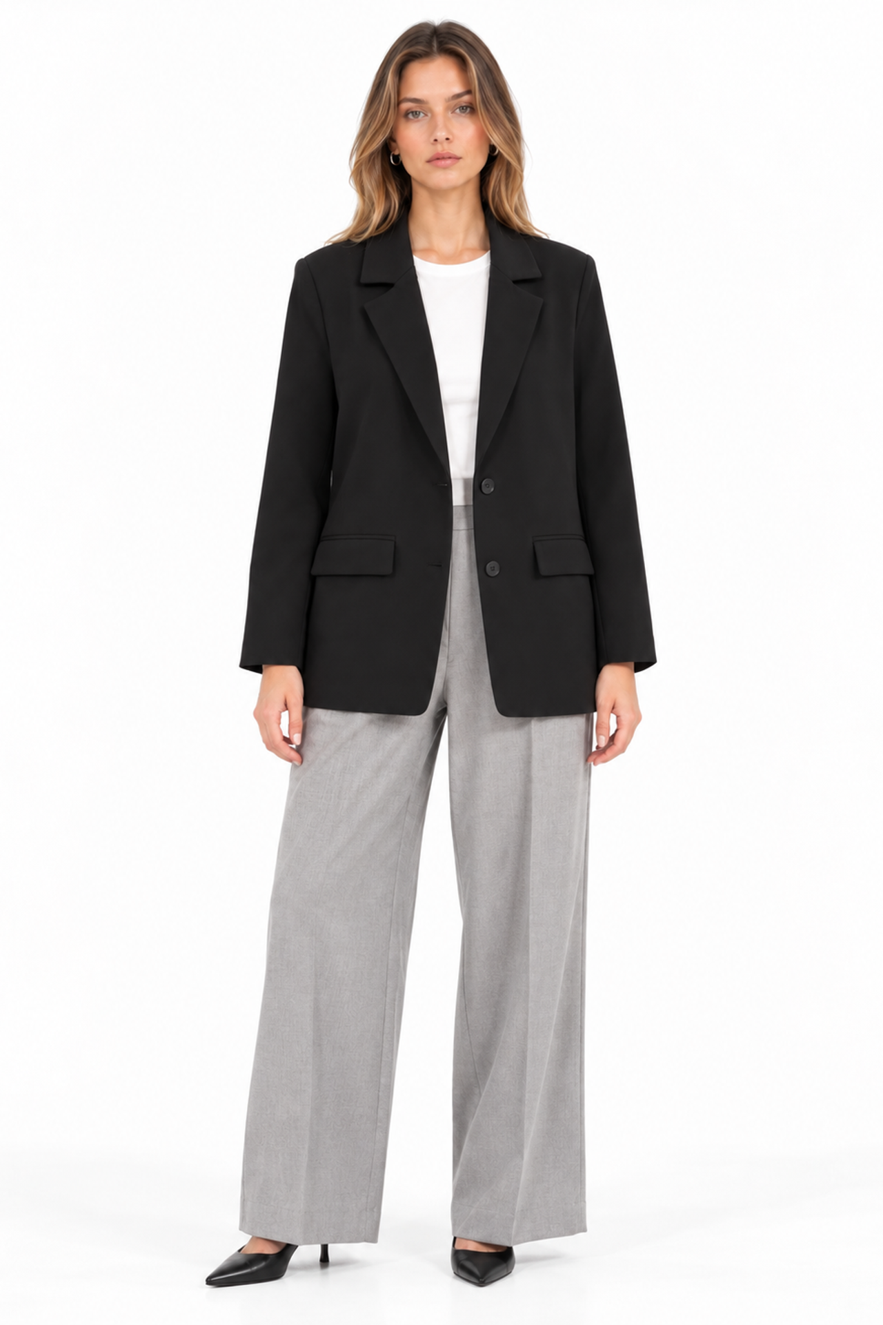 MIXRAY Oversized Blazer 4