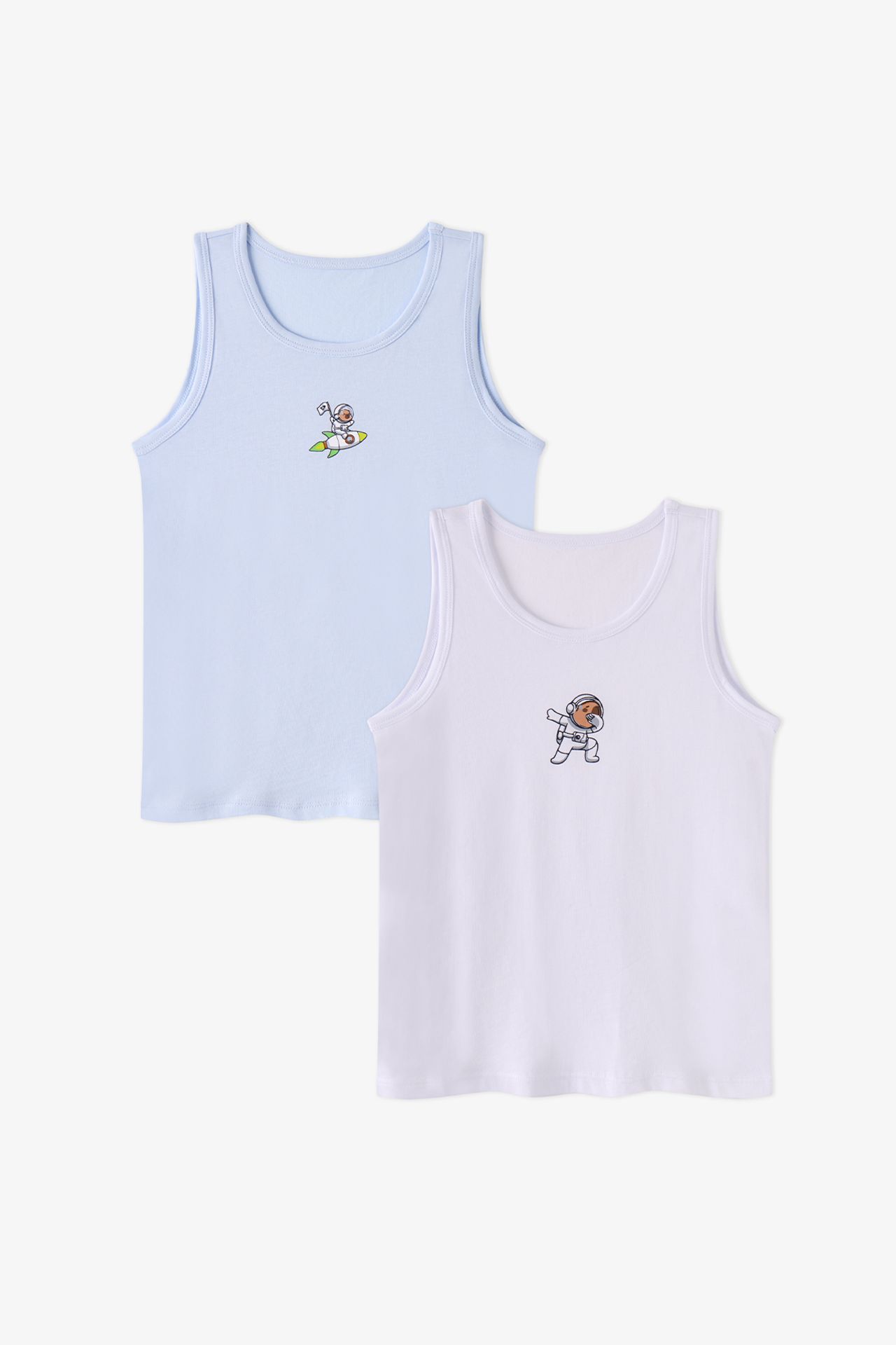 PENTI Boys' Capybaras Space Tank Top 1