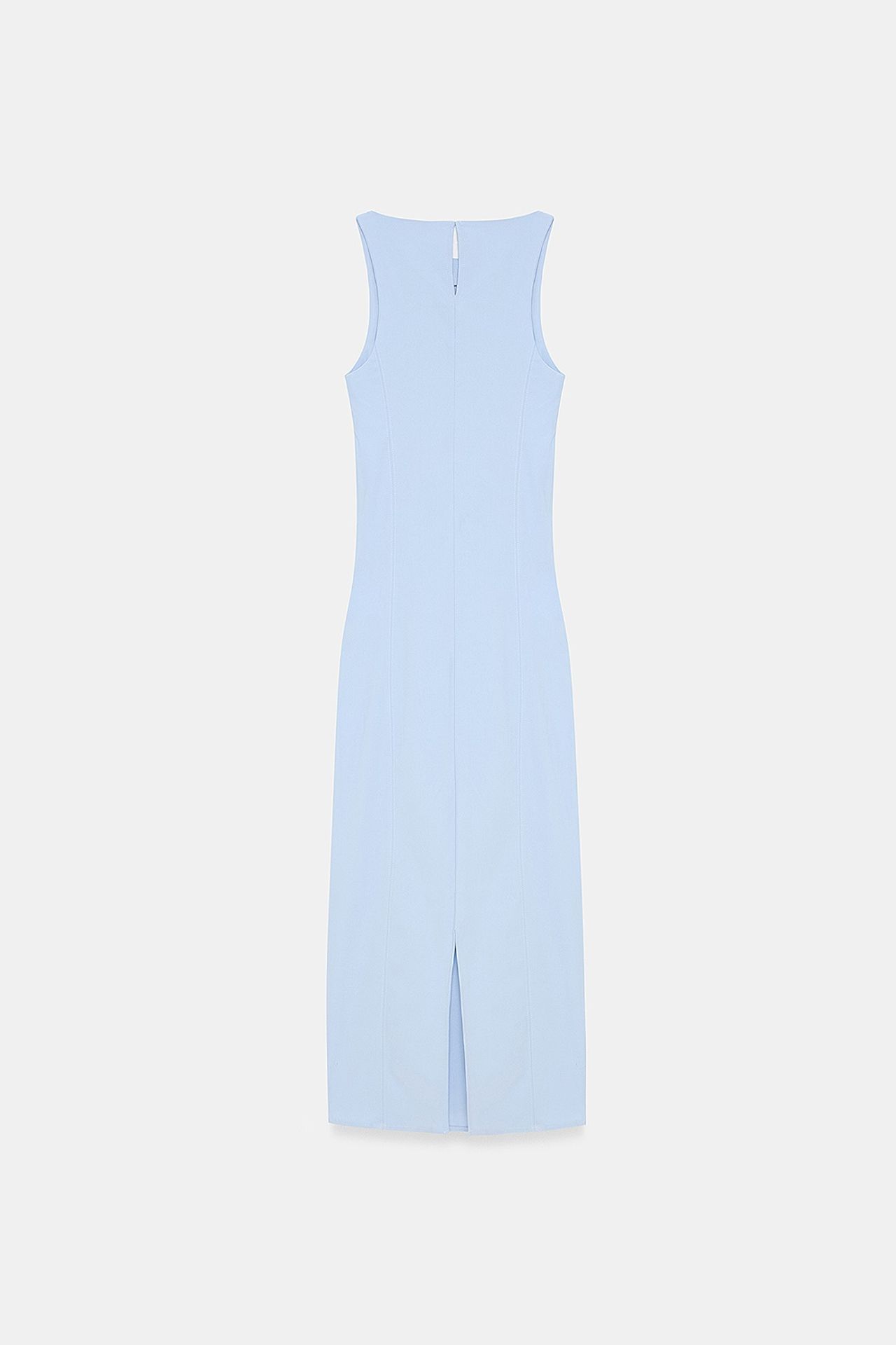 DILVIN Kolsuz, Yırtmaçlı Midi Bodycon Elbise 7