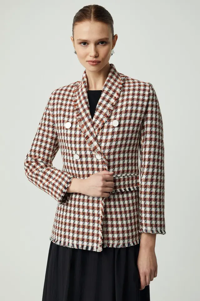 GRIMELANGE Structured Front-Closure Jacket