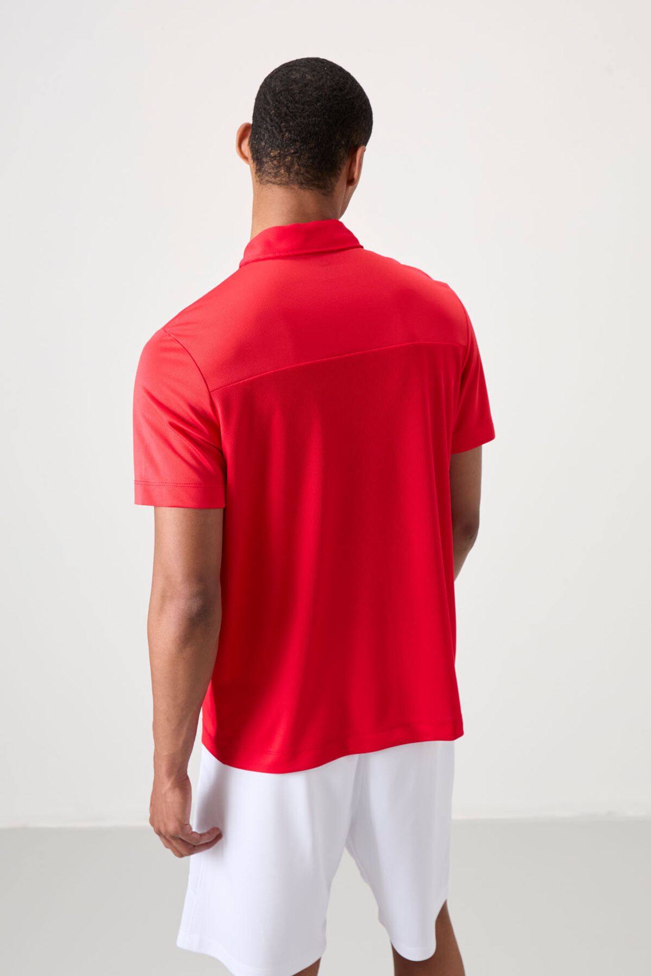 TOMMY Men's Polo Collar Short Sleeve T-Shirt 5