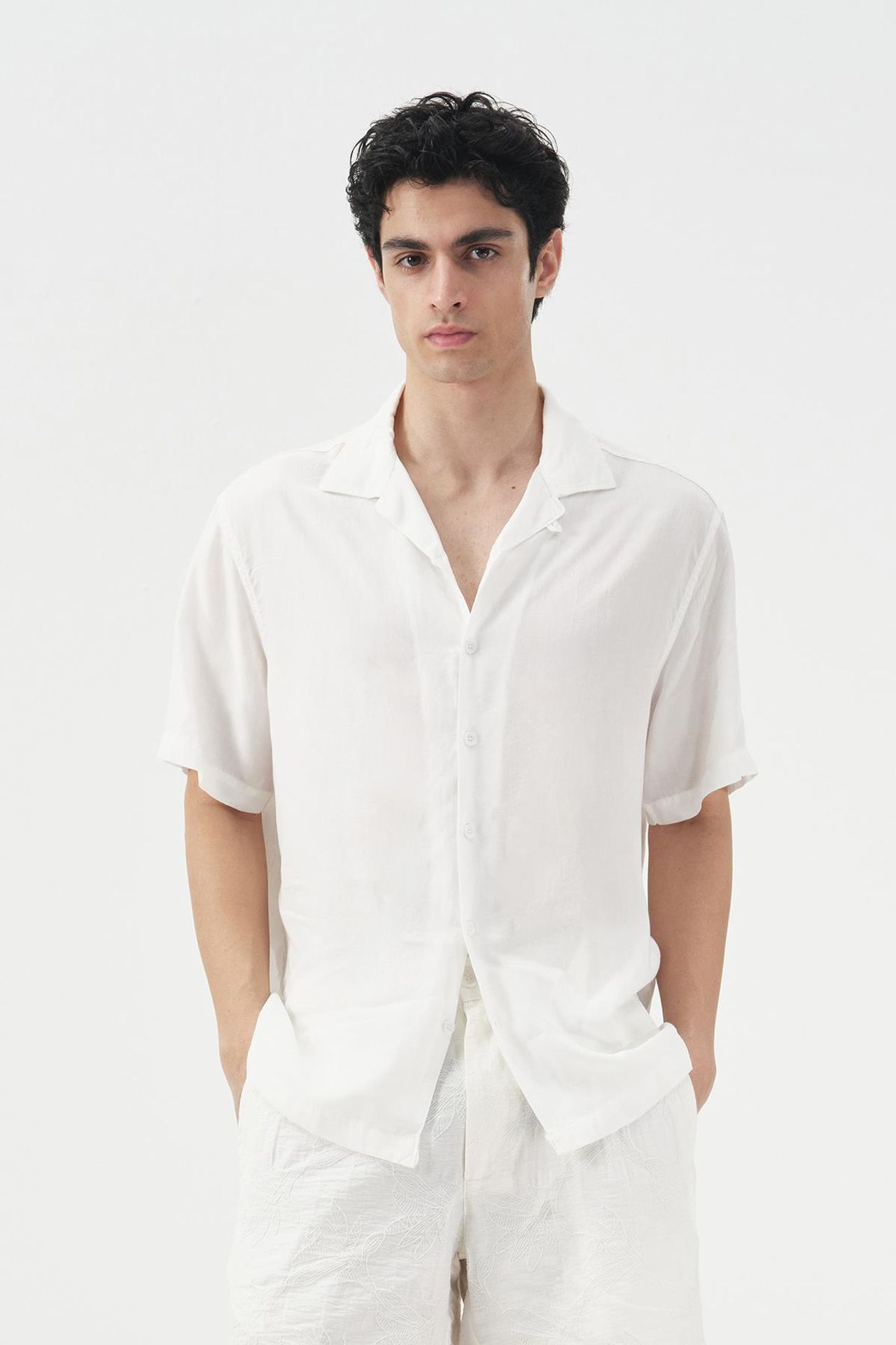 GIESTO Short Sleeve Button-Up Shirt 1