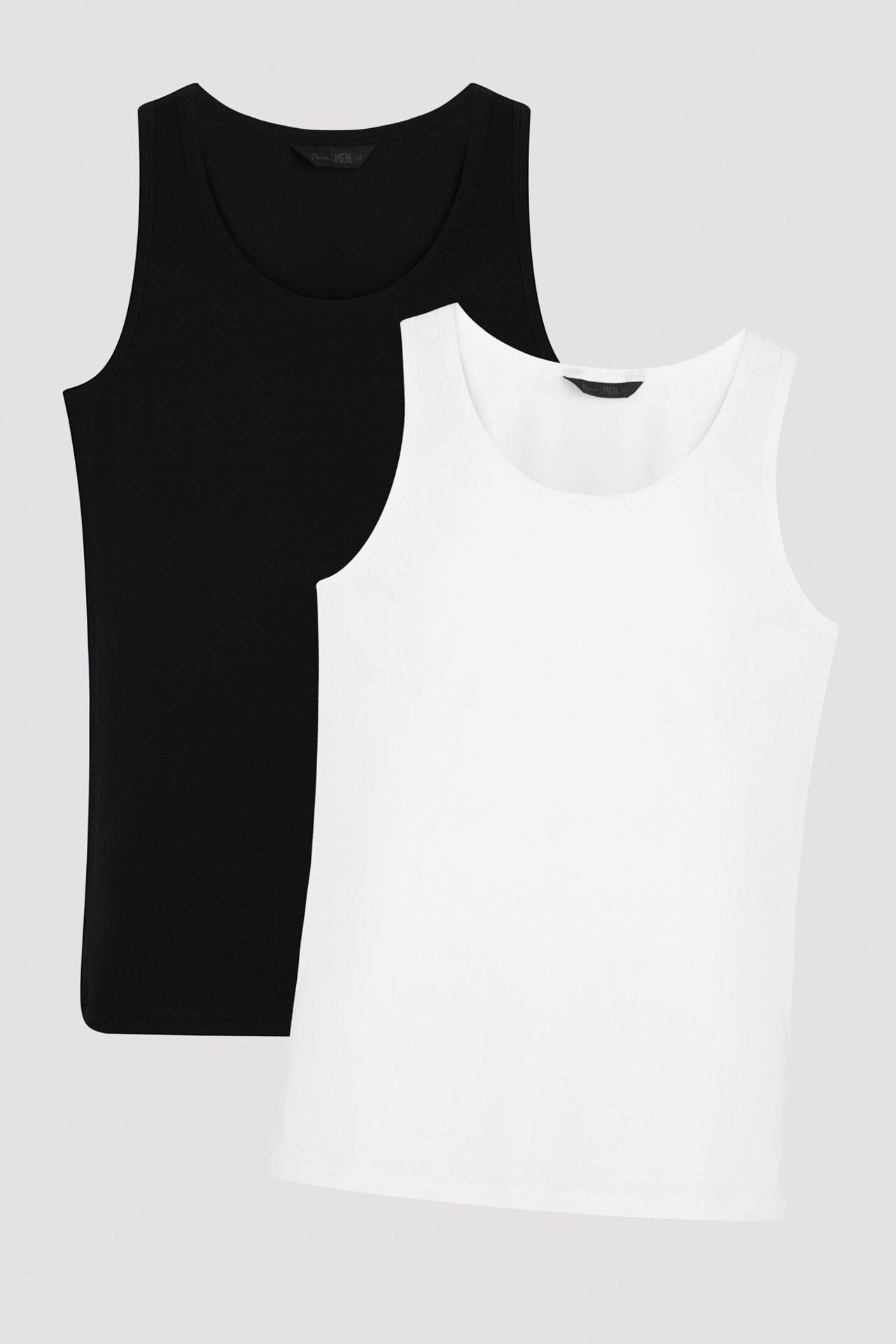 PENTI Men's Thick-Strap 2-Pack Tank Top 1