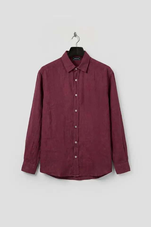 GIESTO Men's Oversized Cotton Woven Shirt