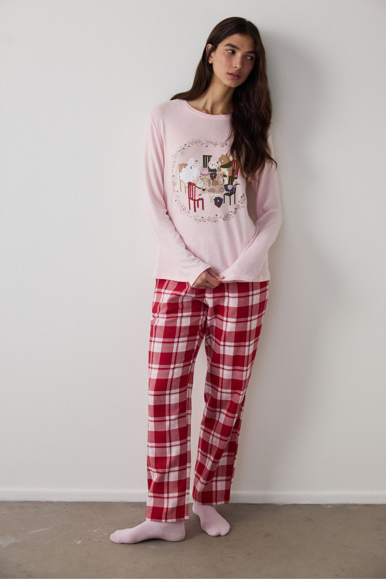 PENTI Good Mood Thermal Effect Pajama Top 2