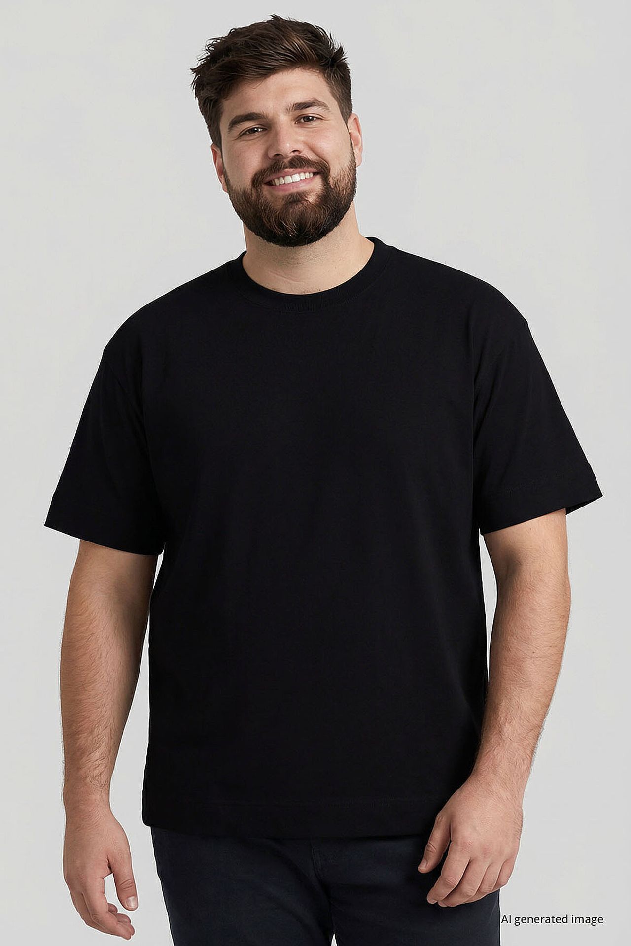 TOMMY Men's Cotton Elastane Crew Neck T-Shirt 3