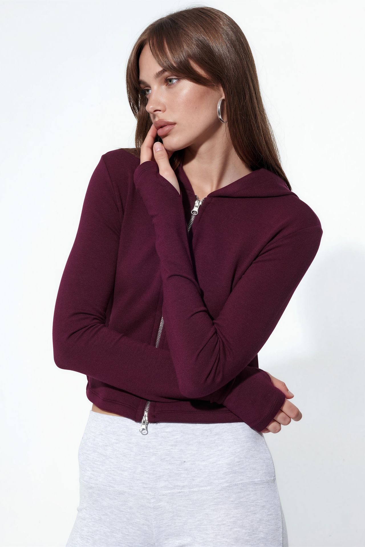 BUSEM Cotton Modal Cardigan 2