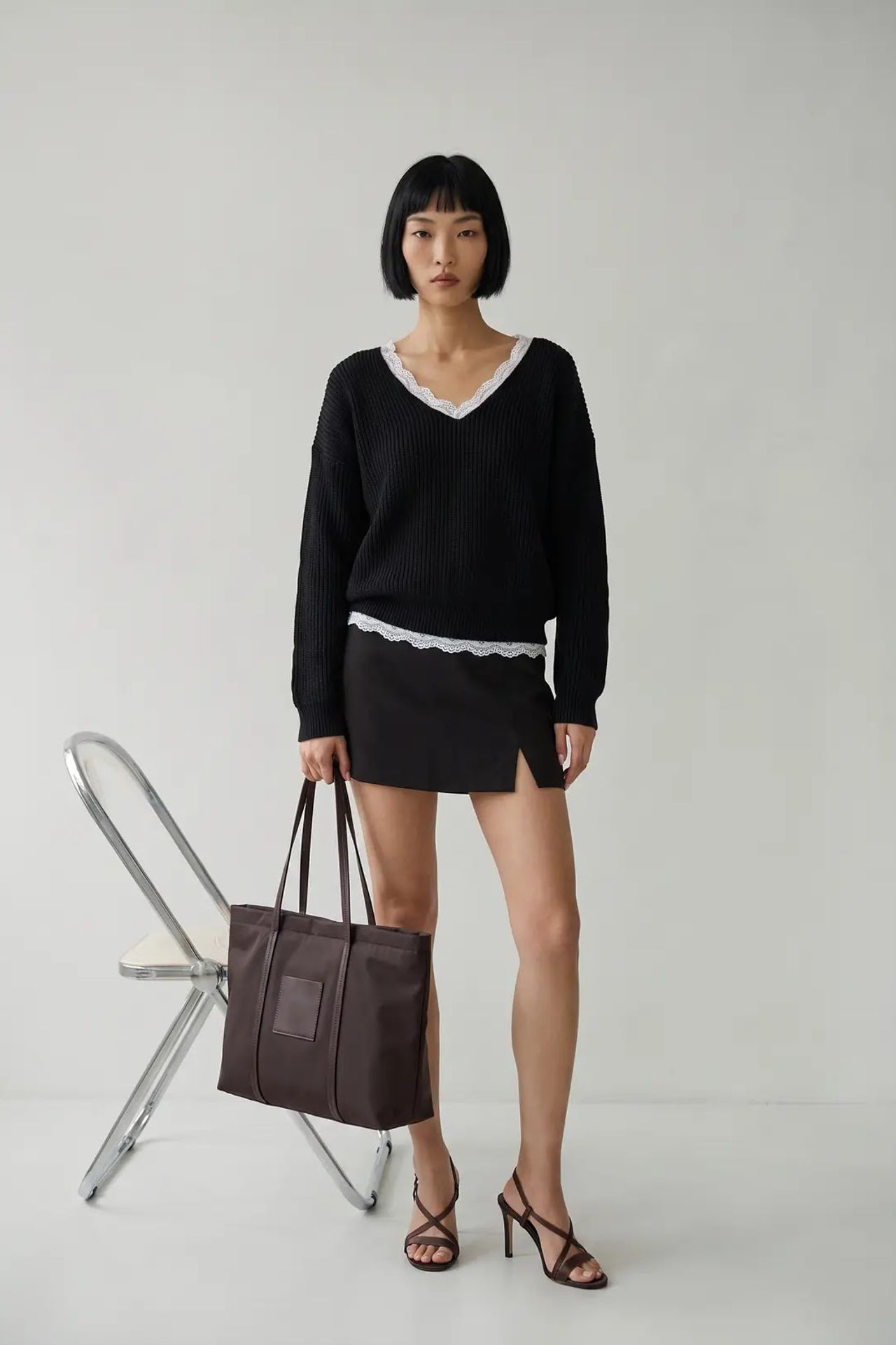 MY FASHION Regular Kalıp Örgü Kazak 1
