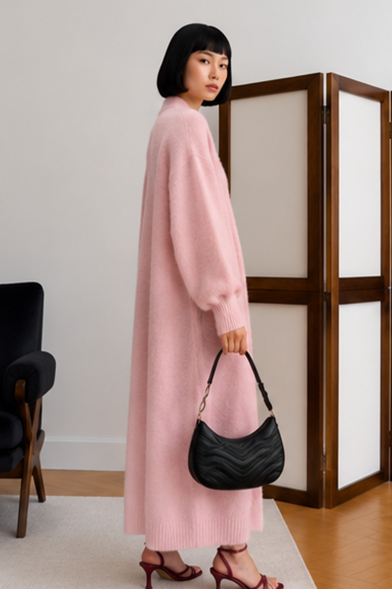 MY FASHION Açık Ön Normal Kalıp Hırka 1