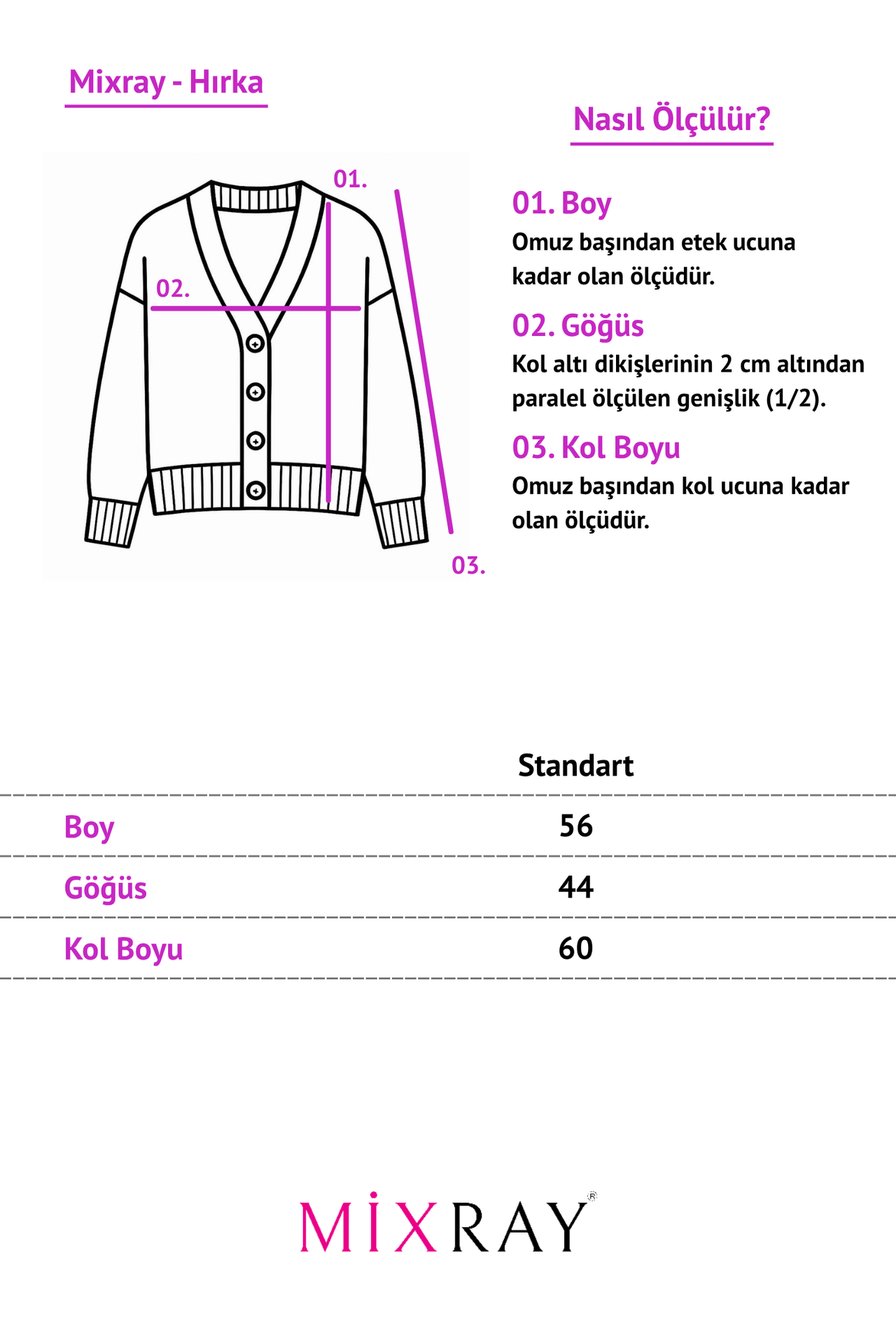 MIXRAY Frilly Ribbed Knit Cardigan 5