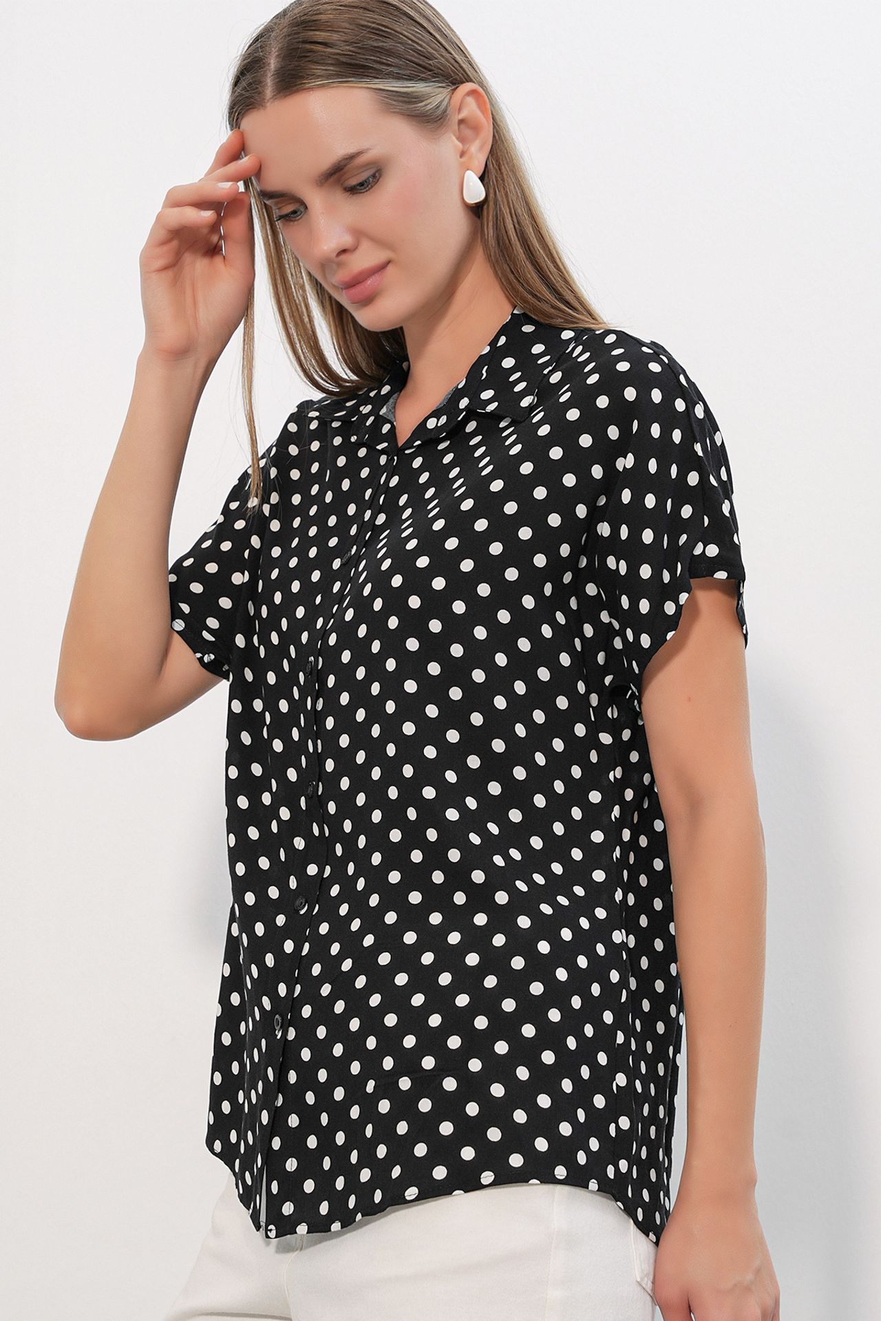 BDART Printed Crepe Button Shirt 3