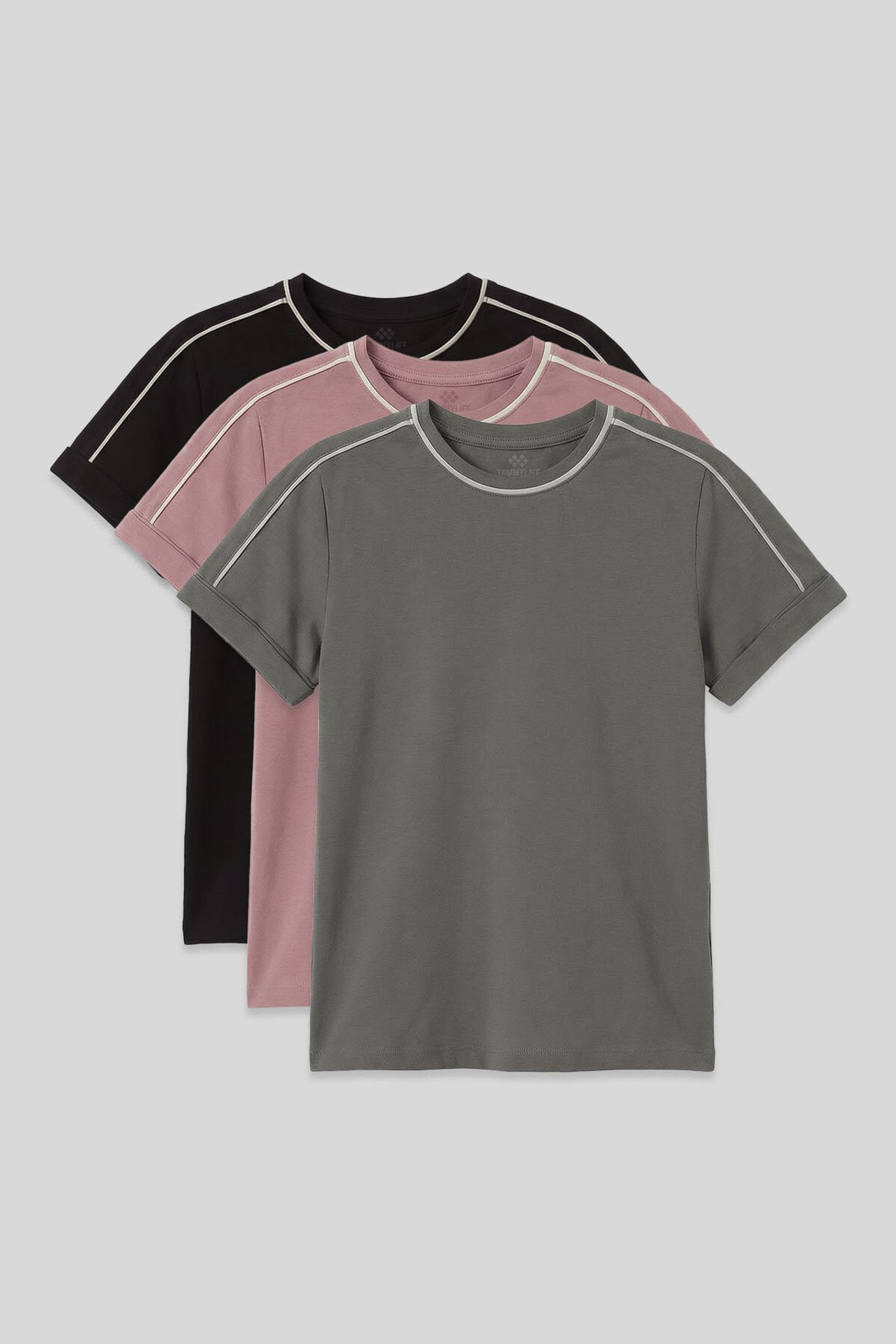 TOMMY Youth Unisex Cotton Elastane T-Shirt 1