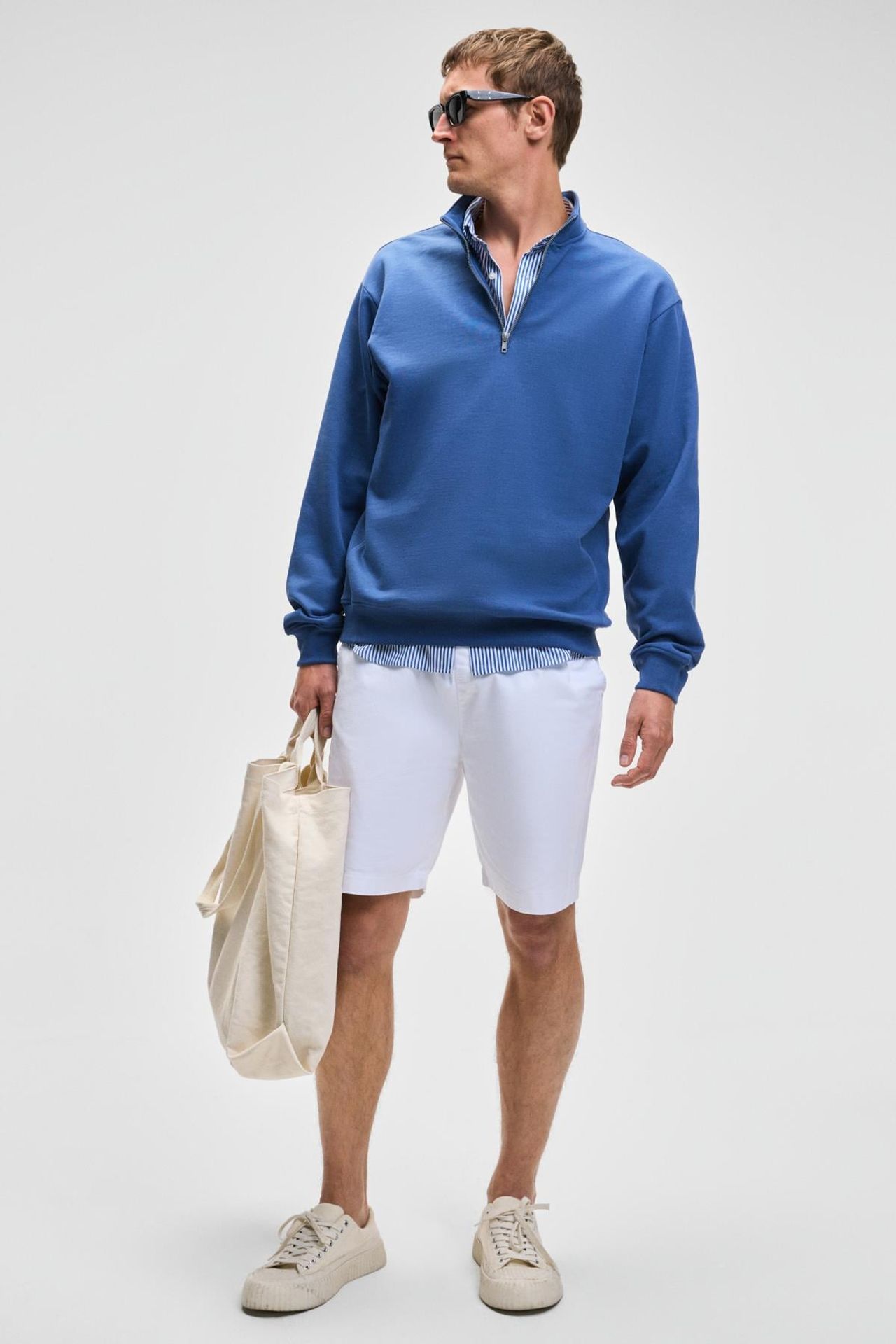 GRIMELANGE Yarım Fermuarlı Yarım Balıkçı Yaka Sweatshirt 2