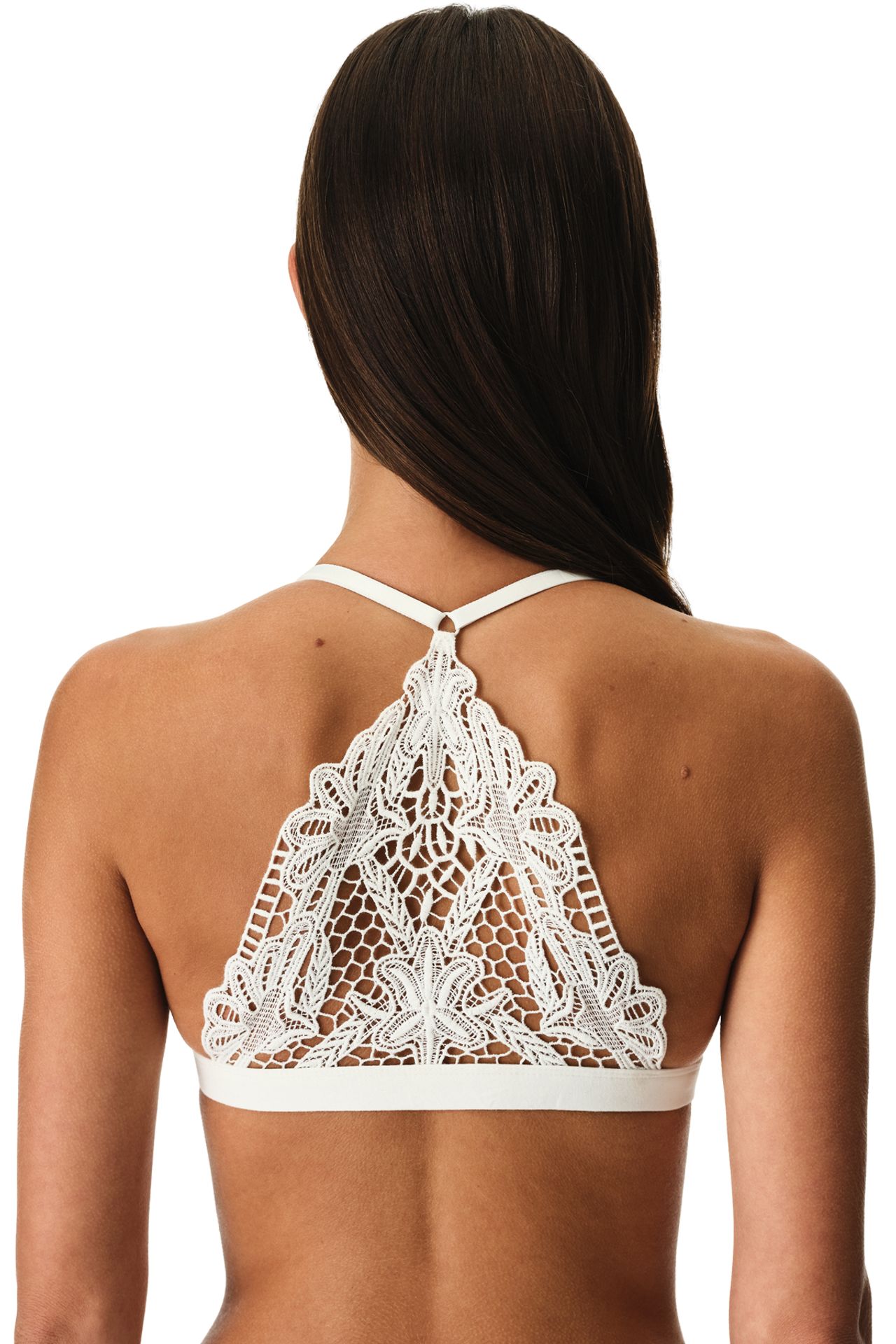 PENTI Crochet Back Triangle Bra 3
